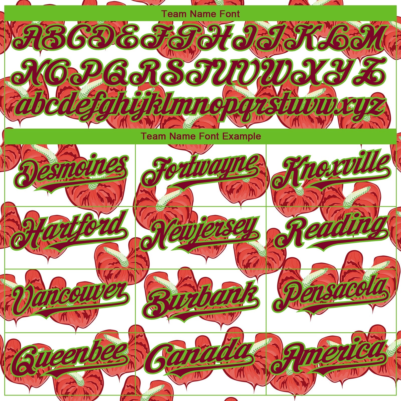 Custom White Maroon-Aurora Green 3D Pattern Design Tropical Anthurium Flower Authentic Baseball Jersey - Sky-Custom