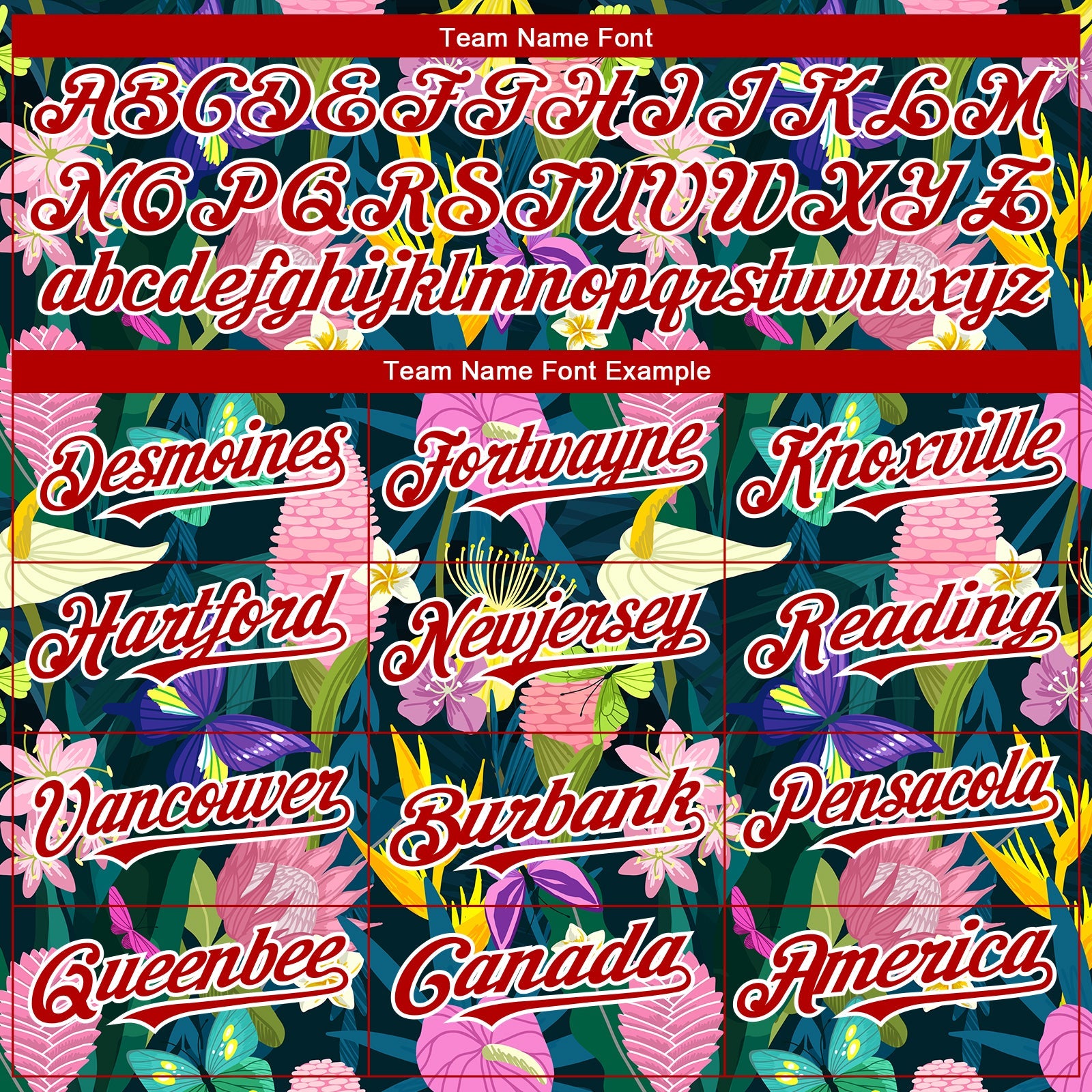 Custom Black Red-White 3D Pattern Design Tropical Anthurium Flower Authentic Baseball Jersey - Sky-Custom