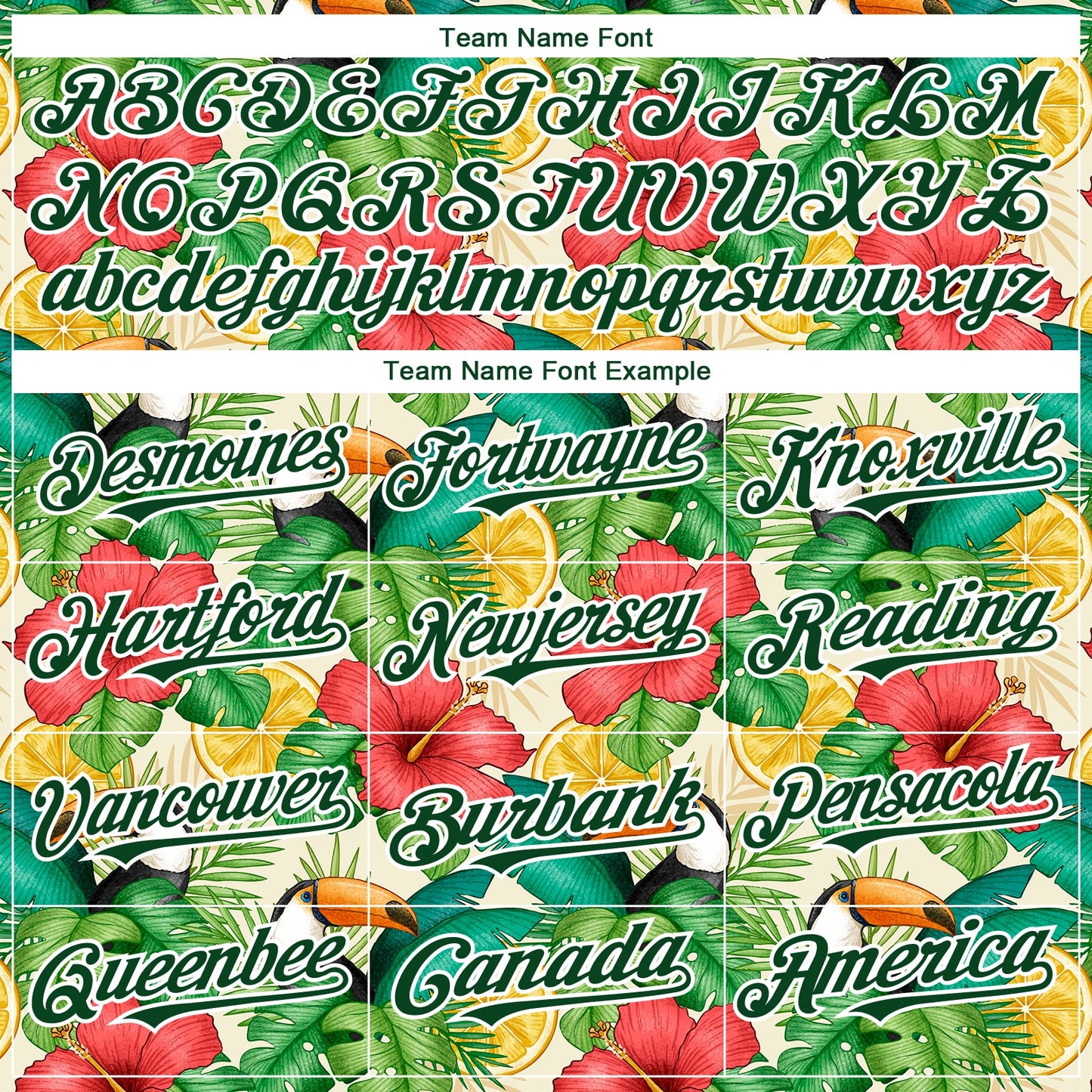 Custom White Red-Green 3D Pattern Design Tropical Plant And Bird Authentic Baseball Jersey - Sky-Custom