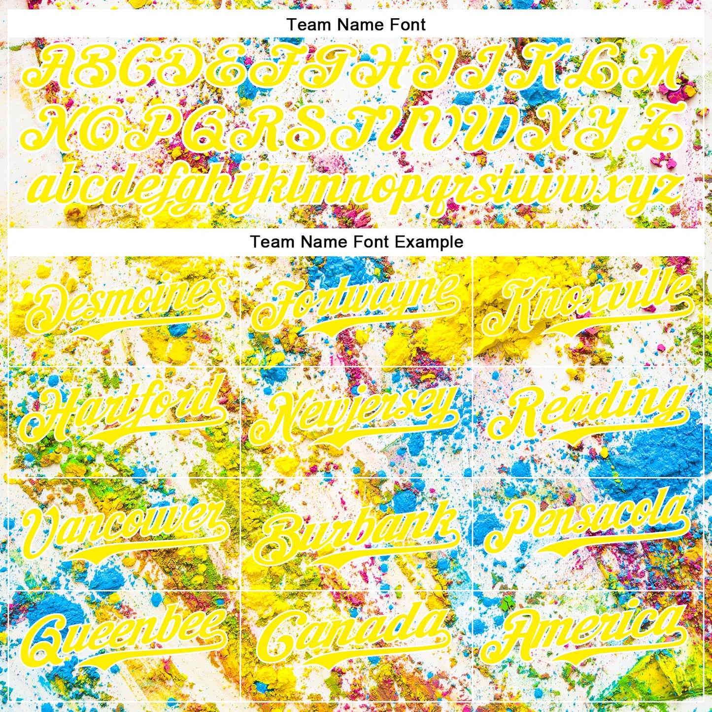 Custom Light Yellow White 3D Pattern Design Abstract Splatter Art Authentic Baseball Jersey - Sky-Custom