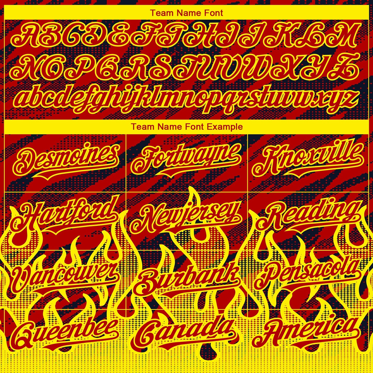 Custom Red Black-Light Yellow 3D Pattern Design Flame Authentic Baseball Jersey - Sky-Custom