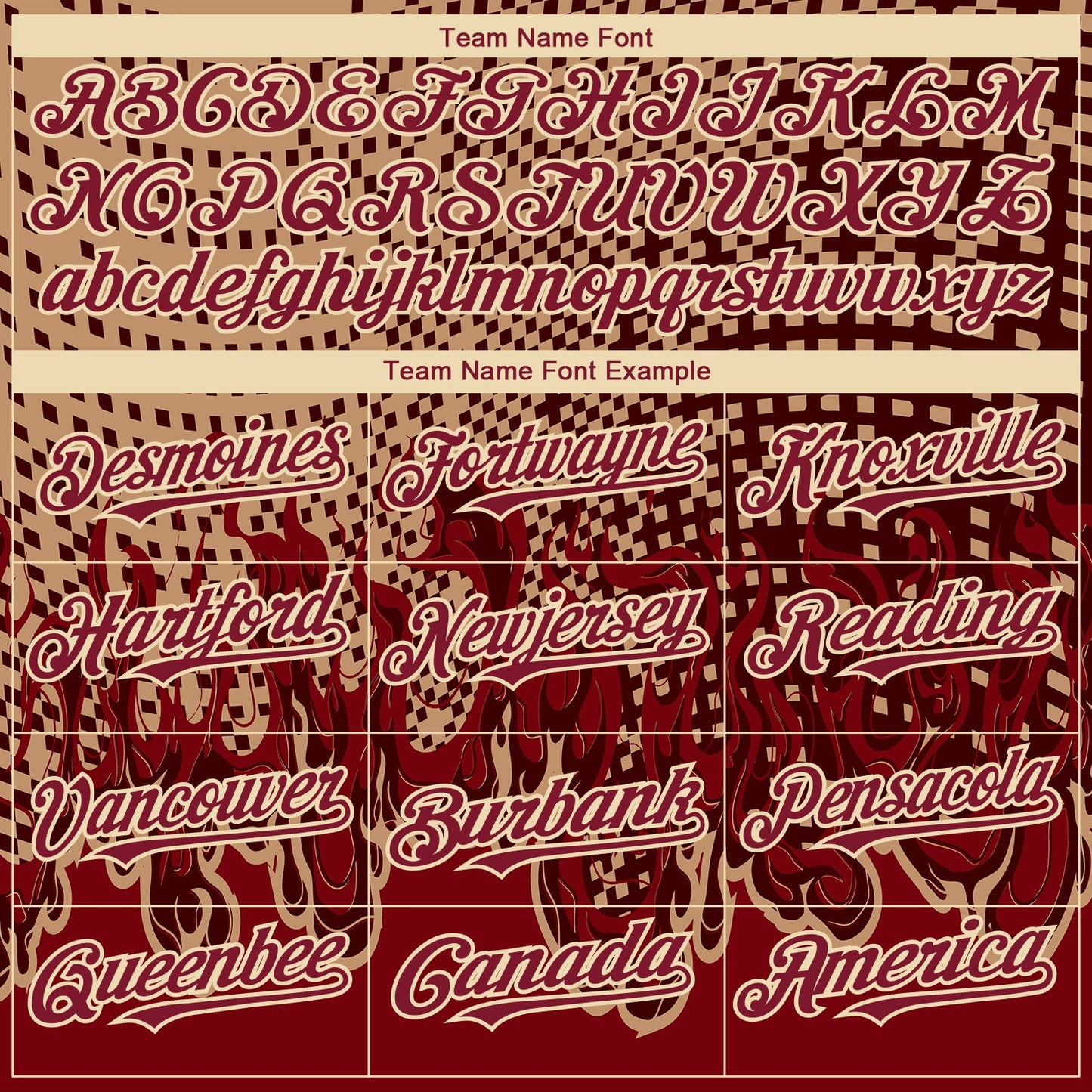 Custom Old Gold Crimson-City Cream 3D Pattern Design Flame Authentic Baseball Jersey - Sky-Custom