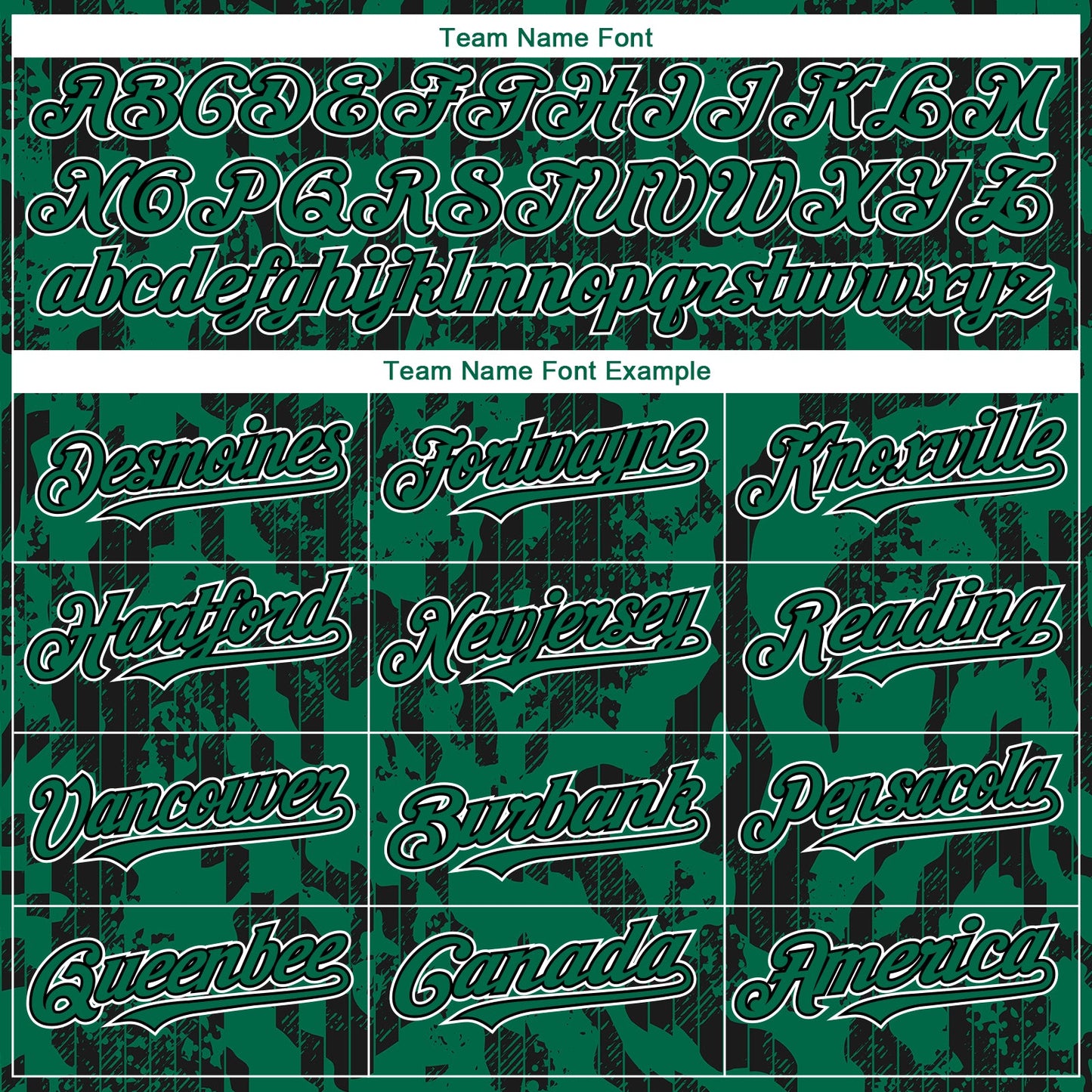 Custom Kelly Green Black-White 3D Pattern Design Abstract Fluid Authentic Baseball Jersey - Sky-Custom