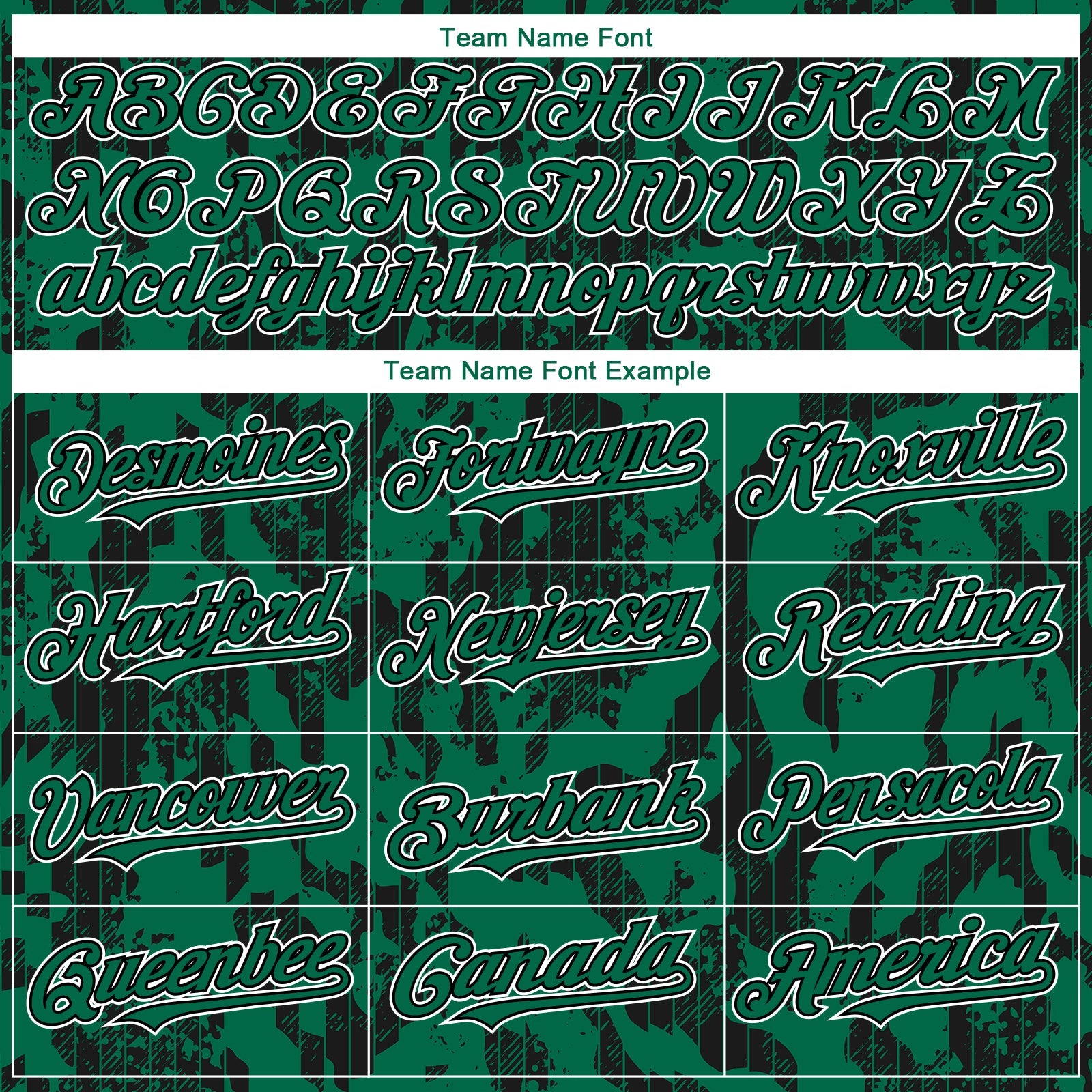 Custom Kelly Green Black-White 3D Pattern Design Abstract Fluid Authentic Baseball Jersey - Sky-Custom