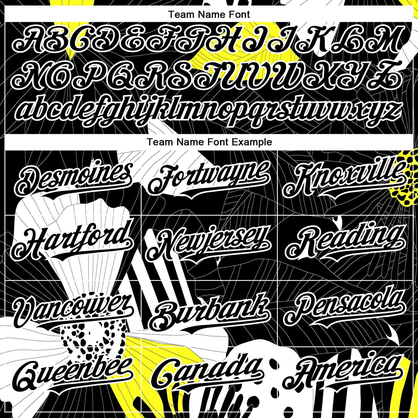 Custom Black White 3D Pattern Design Flower Authentic Baseball Jersey - Sky-Custom