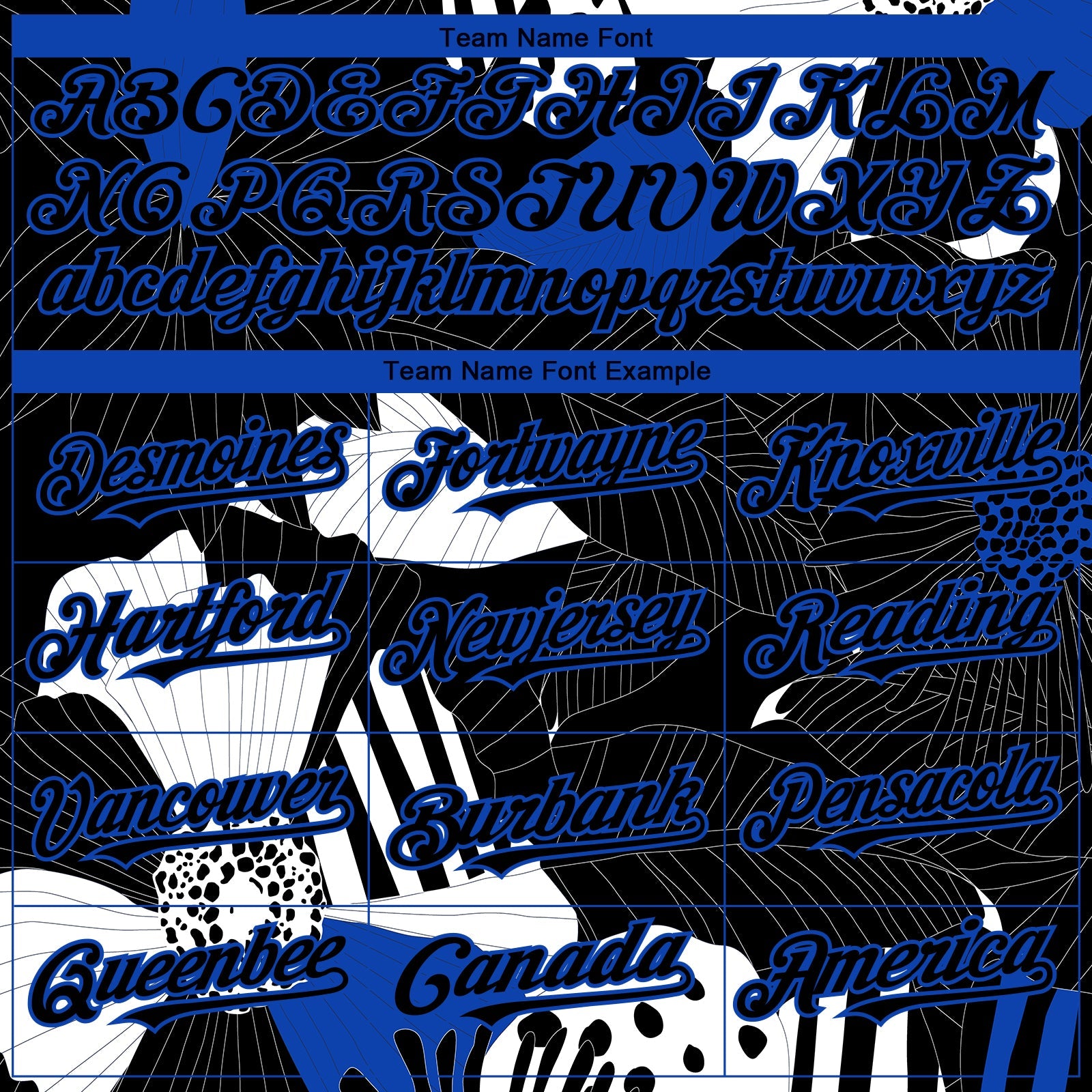 Custom Black Thunder Blue-White 3D Pattern Design Flower Authentic Baseball Jersey - Sky-Custom