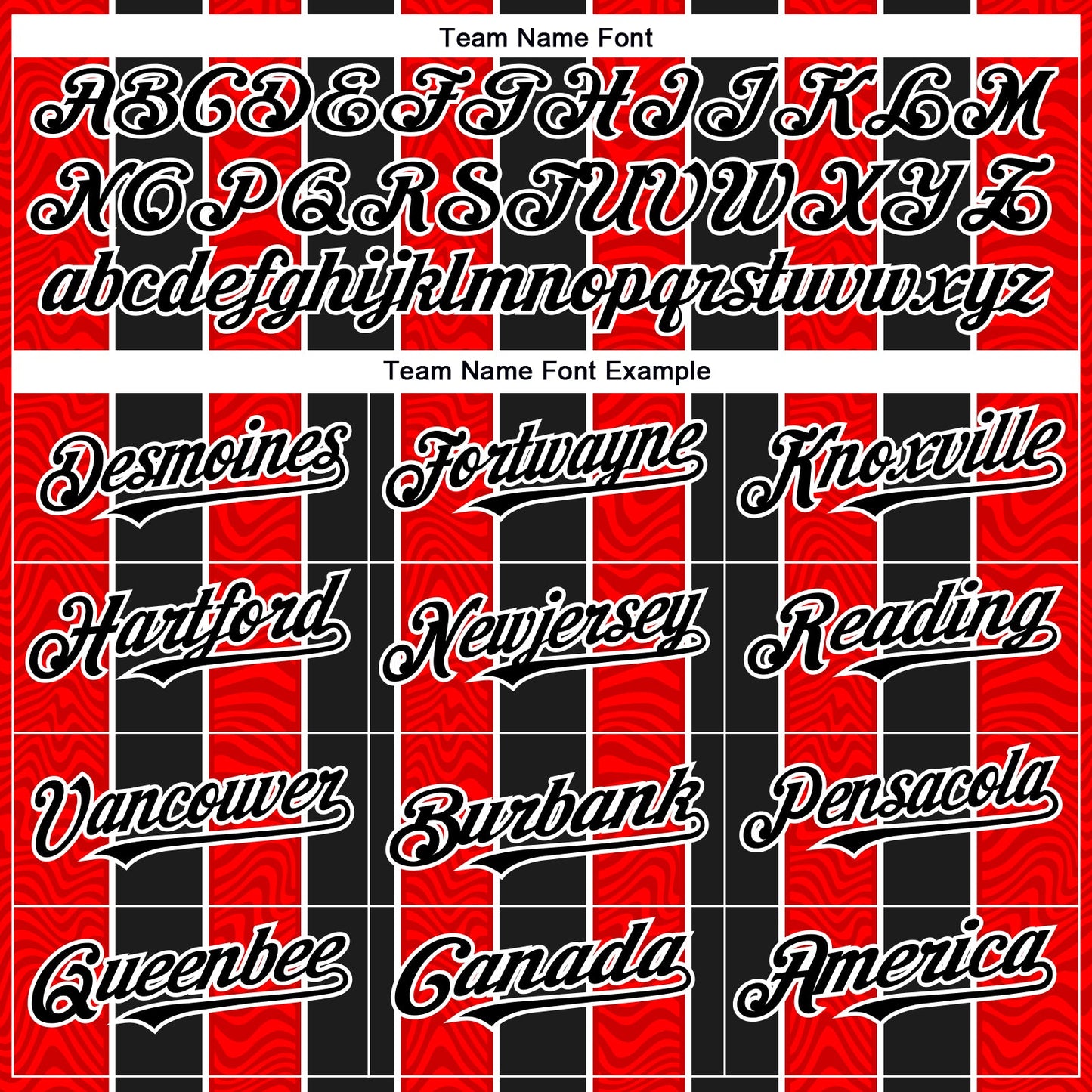 Custom Red Black-White 3D Pattern Design Stripe Authentic Baseball Jersey - Sky-Custom