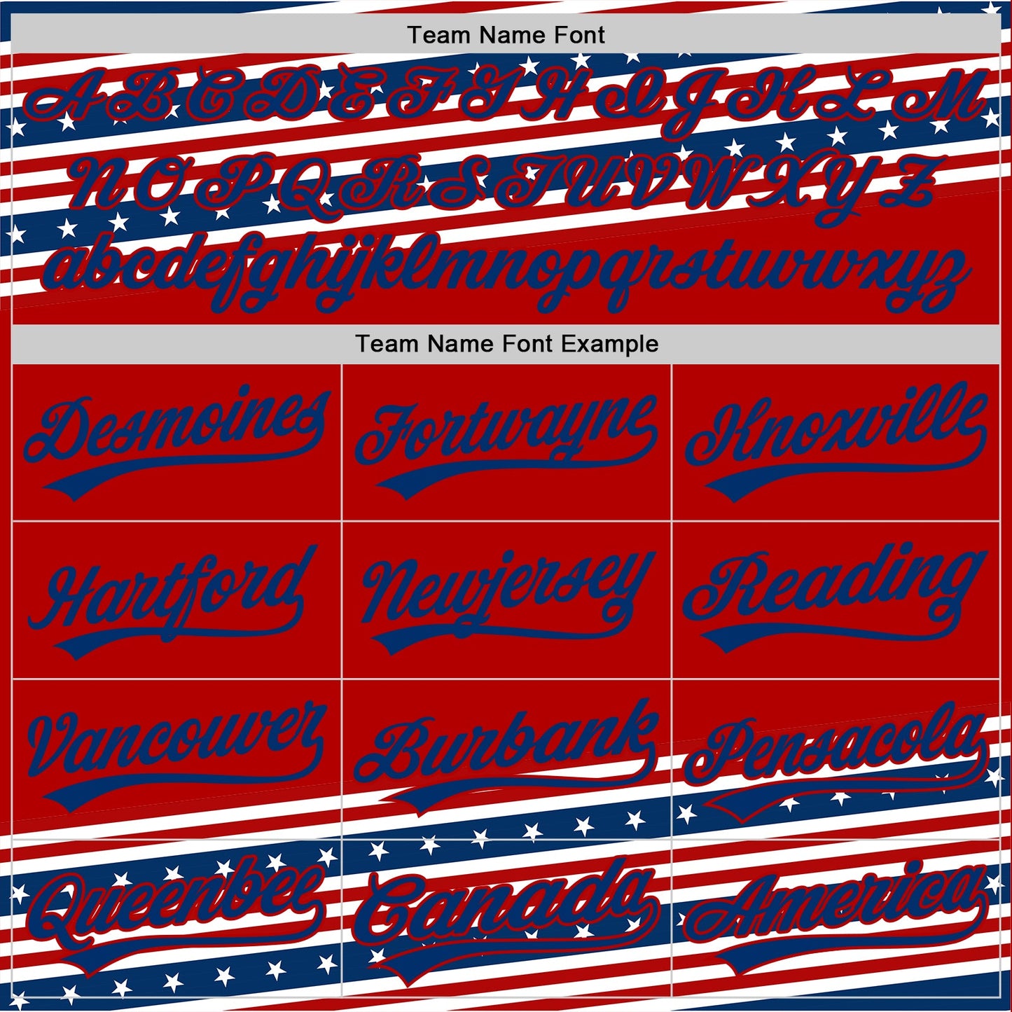 Custom Red US Navy Blue 3D American Flag And Star Authentic Baseball Jersey - Sky-Custom