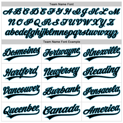 Custom White Black-Panther Blue 3D Pattern Design Football Jaguar Helmet Authentic Baseball Jersey - Sky-Custom
