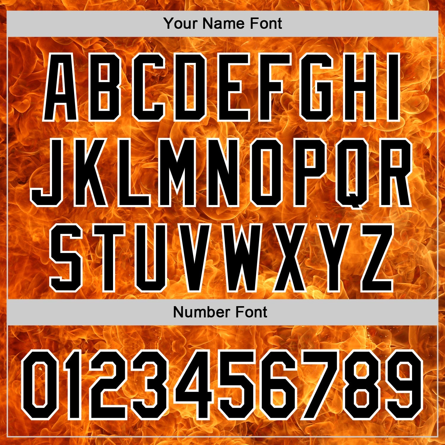 Custom Orange Black-White 3D Pattern Design Rave Flame Authentic Baseball Jersey - Sky-Custom