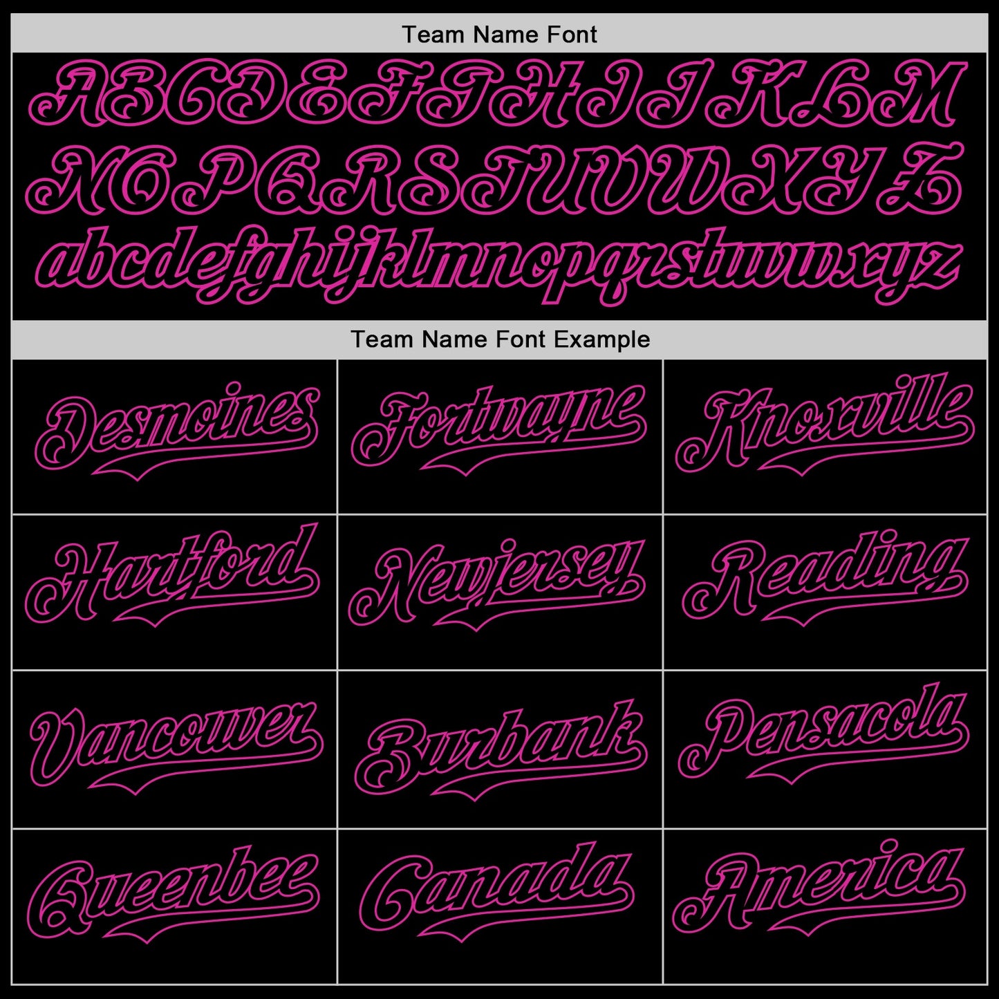 Custom Black Deep Pink 3D Pattern Design Rave Monster Authentic Baseball Jersey - Sky-Custom