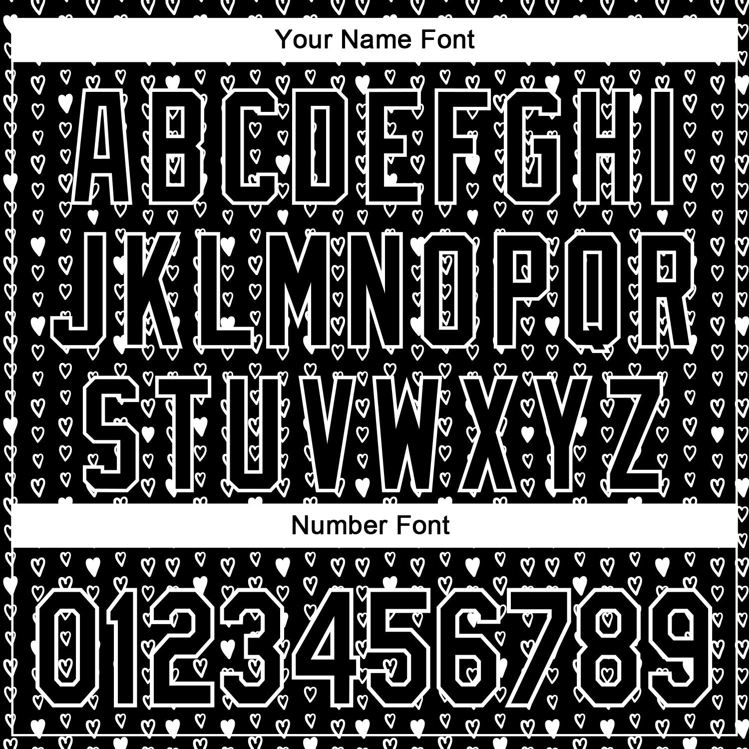 Custom Black White 3D Pattern Design Hearts Authentic Baseball Jersey - Sky-Custom
