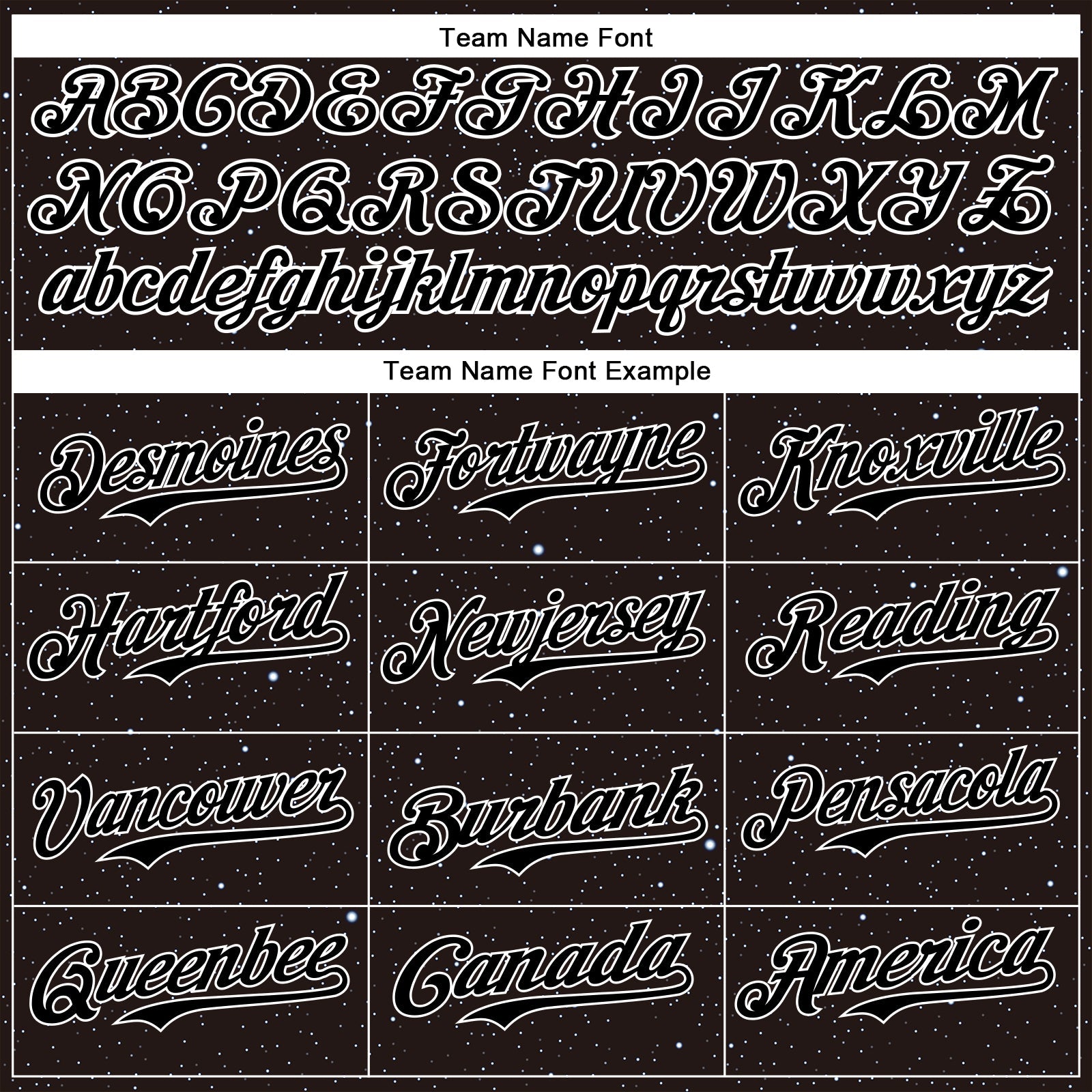 Custom Black White 3D Pattern Design Starry Sky Authentic Baseball Jersey - Sky-Custom