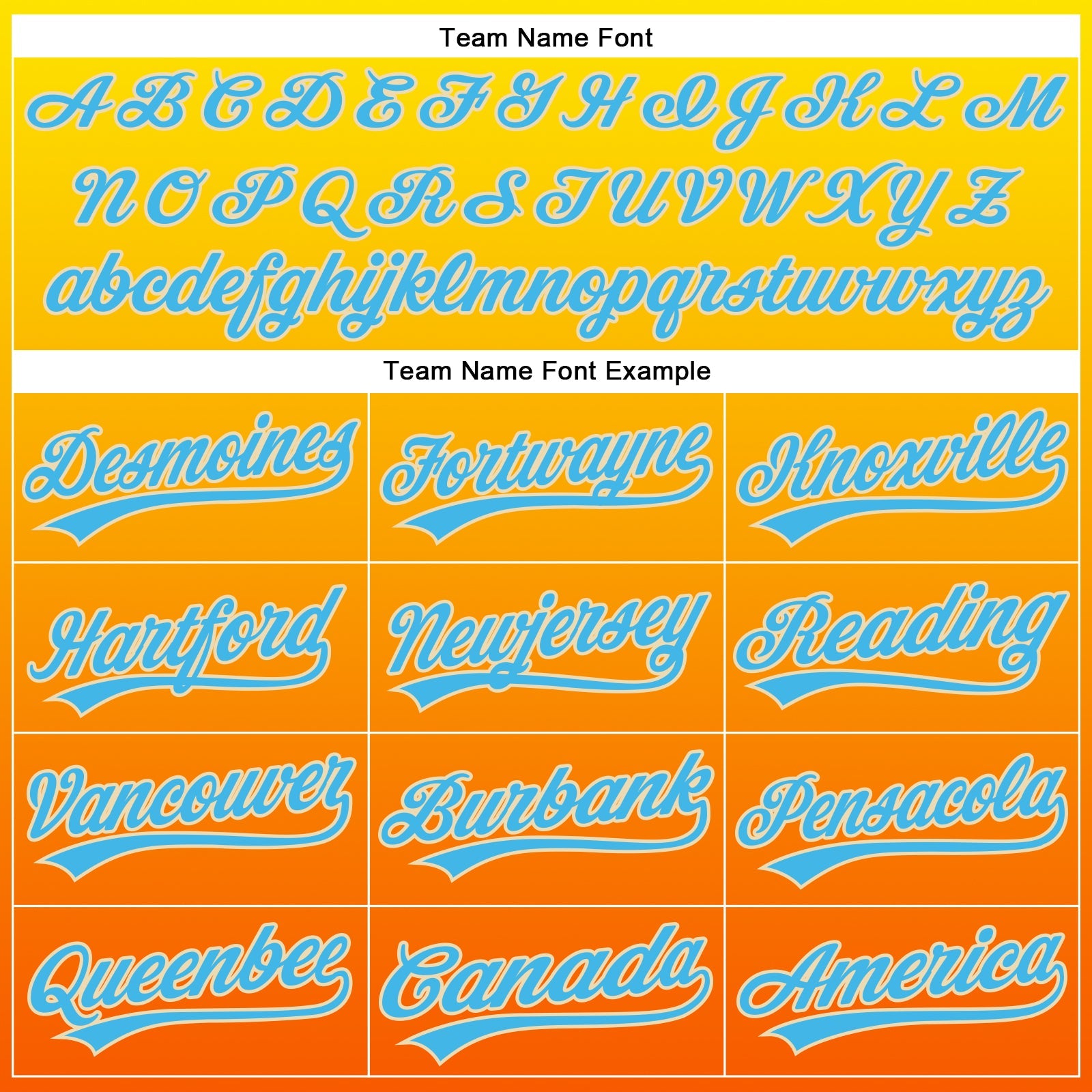 Custom Light Yellow Sky Blue Orange-Cream 3D Pattern Design Football Helmet Authentic Baseball Jersey - Sky-Custom