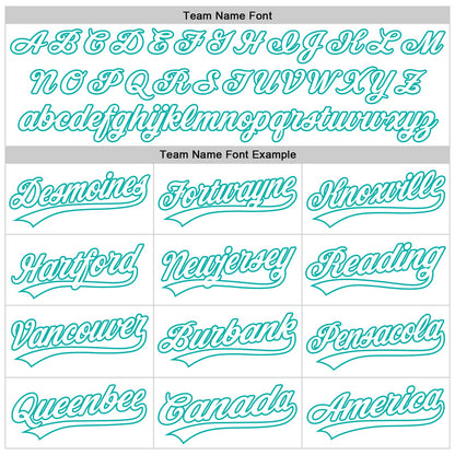 Custom White Neon Pink-Aqua 3D Pattern Design Champion Medal Authentic Baseball Jersey - Sky-Custom