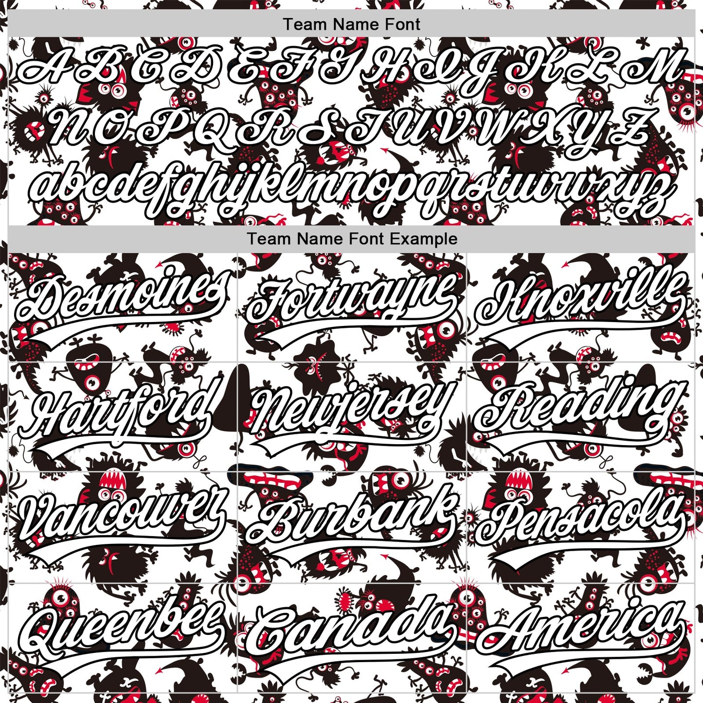 Custom White Black 3D Pattern Halloween Authentic Baseball Jersey - Sky-Custom