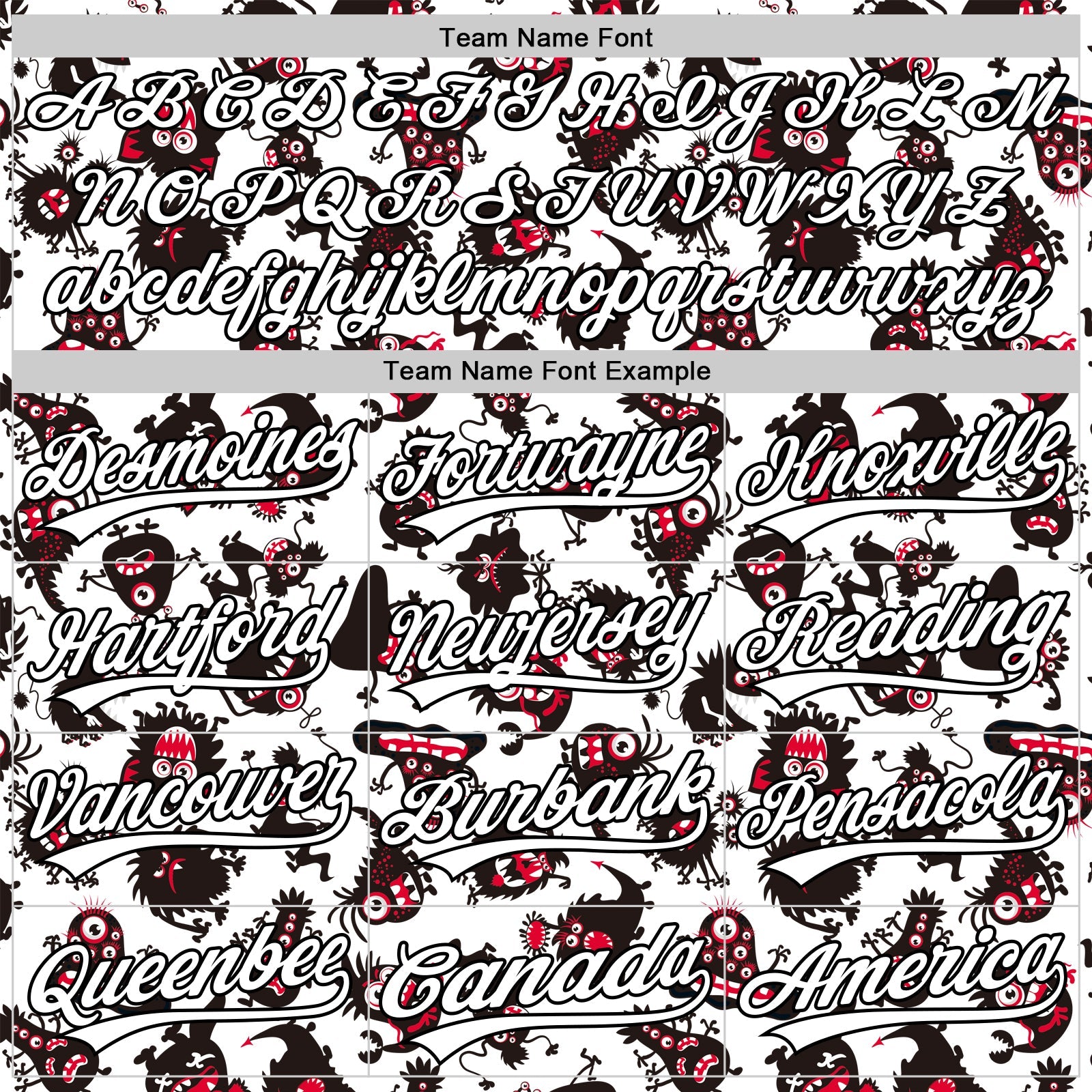 Custom White Black 3D Pattern Halloween Authentic Baseball Jersey - Sky-Custom
