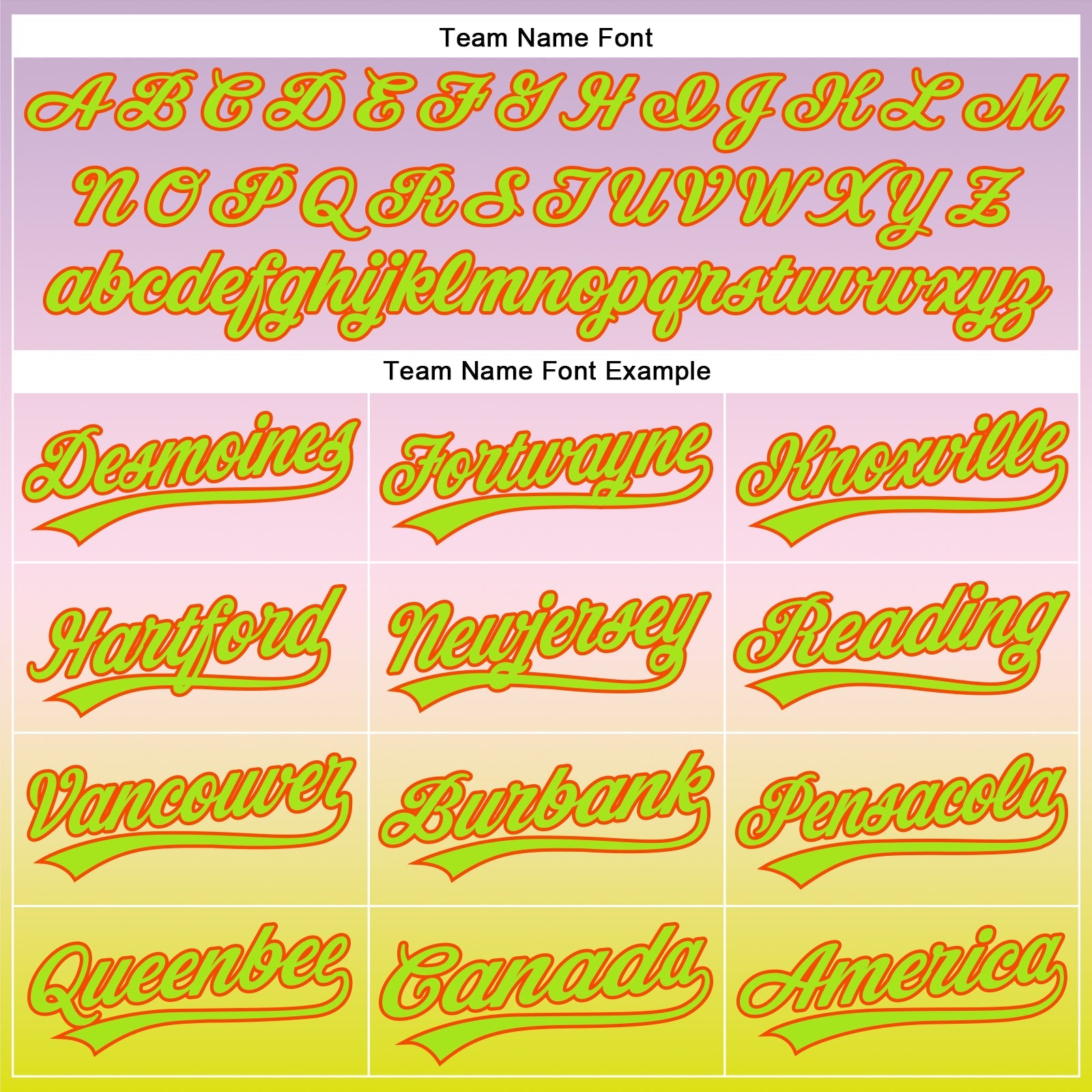 Custom Light Purple Neon Green Light Pink-Orange 3D Halloween Authentic Fade Baseball Jersey - Sky-Custom