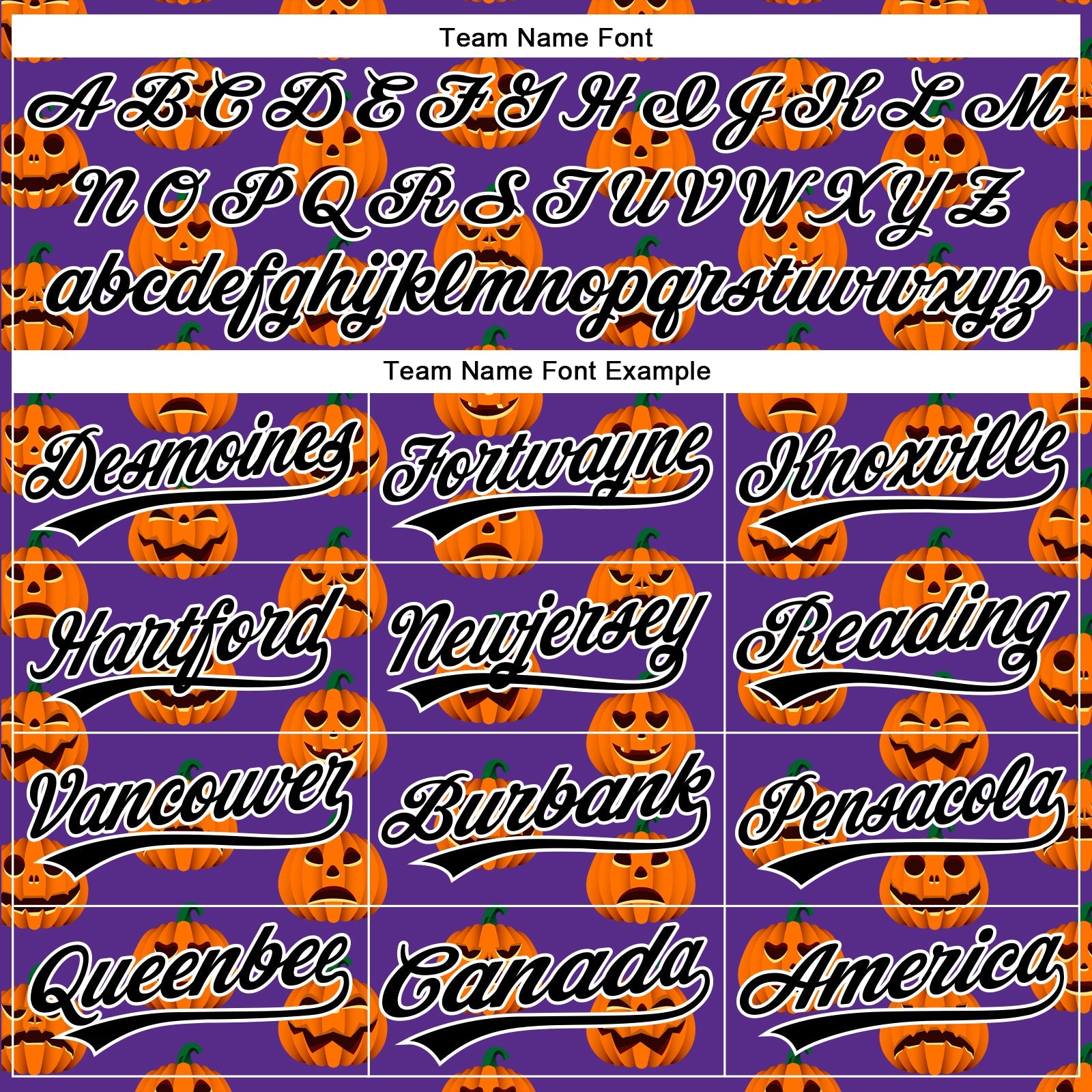 Custom Purple Black-White 3D Halloween Authentic Baseball Jersey - Sky-Custom