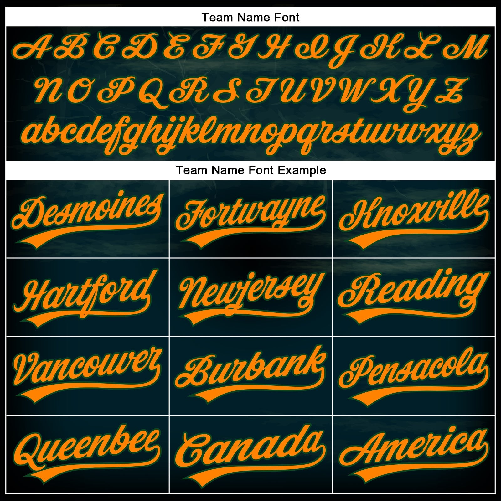 Custom Black Bay Orange-Green 3D Halloween Authentic Baseball Jersey - Sky-Custom