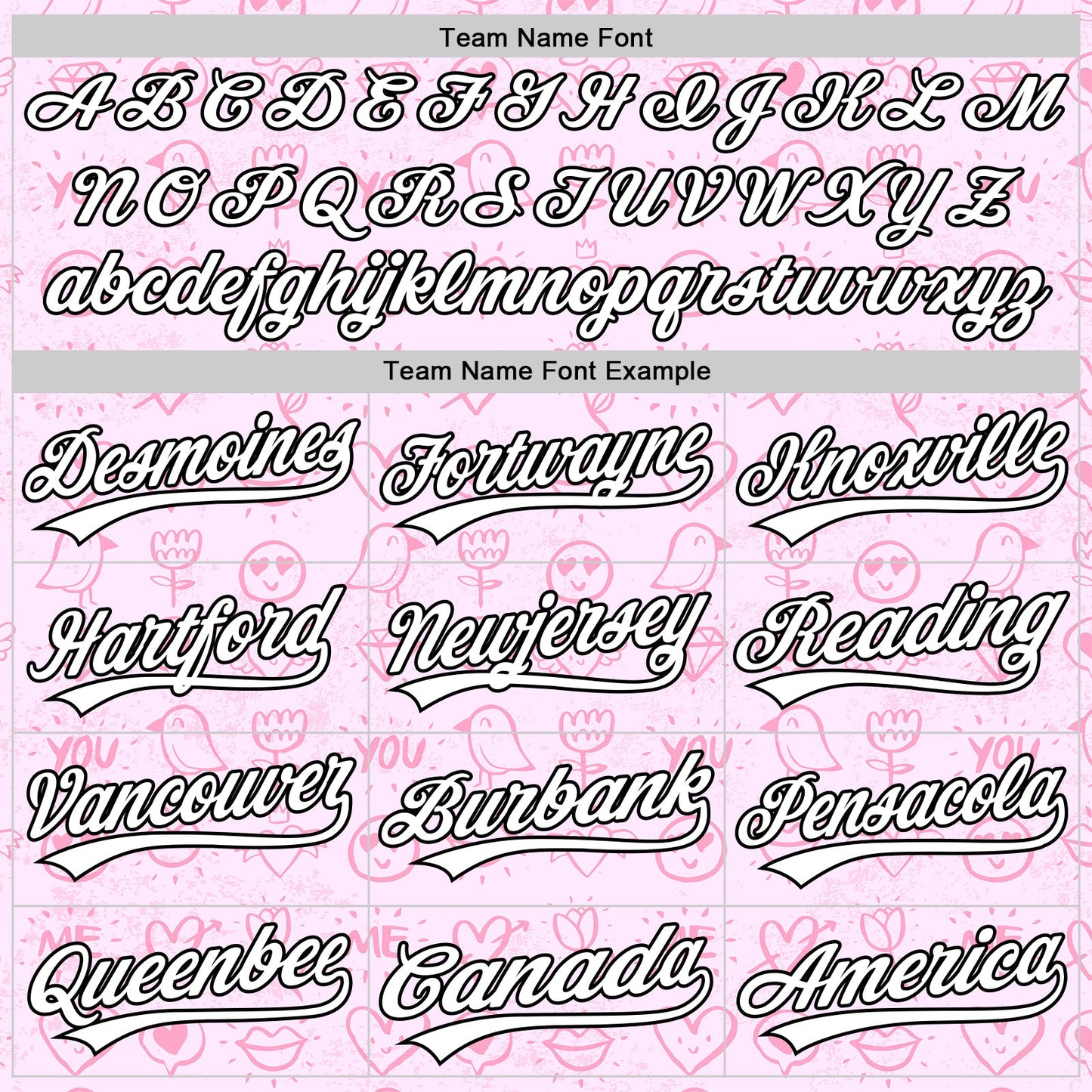 Custom Light Pink White-Black 3D Love Heart Valentine's Day Authentic Baseball Jersey - Sky-Custom