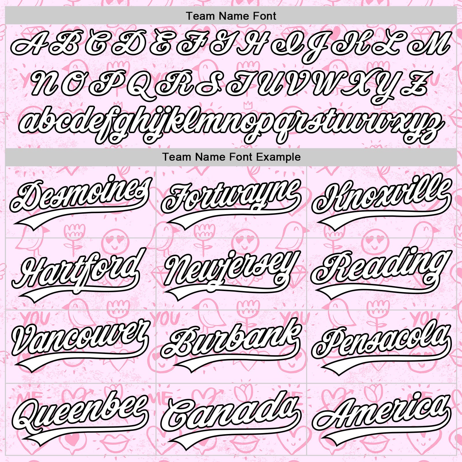 Custom Light Pink White-Black 3D Love Heart Valentine's Day Authentic Baseball Jersey - Sky-Custom