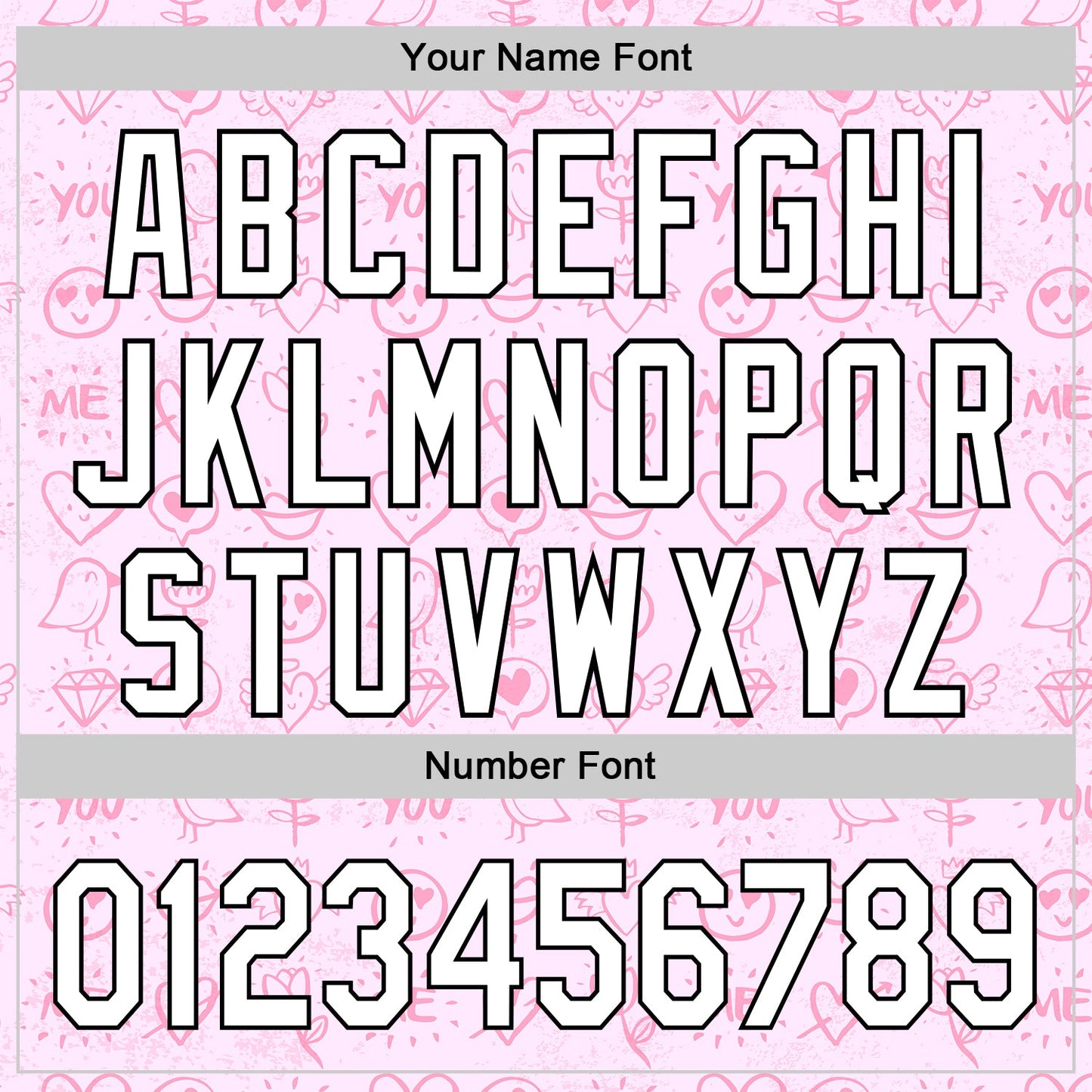 Custom Light Pink White-Black 3D Love Heart Valentine's Day Authentic Baseball Jersey - Sky-Custom