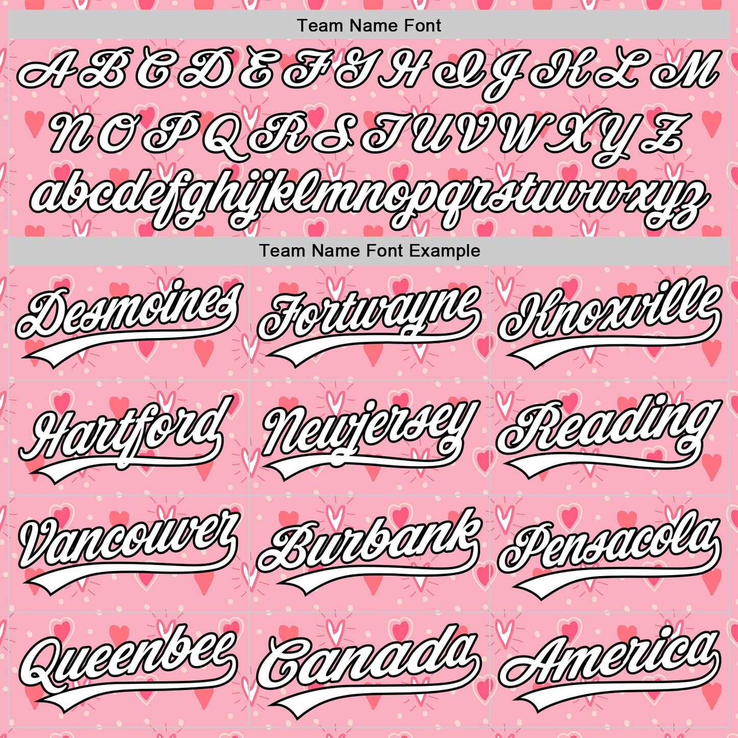Custom Light Pink White-Black 3D Love Heart Valentine's Day Authentic Baseball Jersey - Sky-Custom