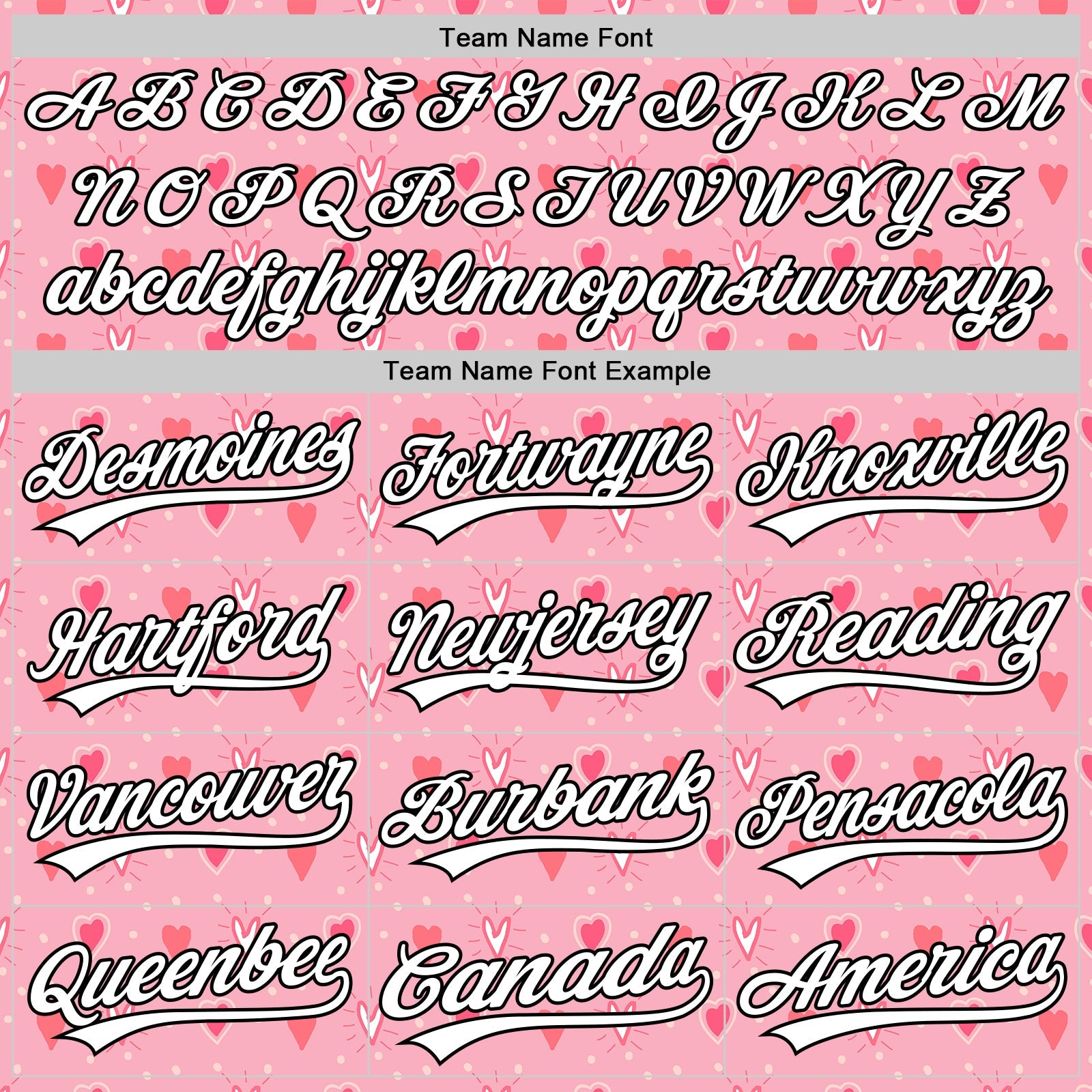 Custom Light Pink White-Black 3D Love Heart Valentine's Day Authentic Baseball Jersey - Sky-Custom