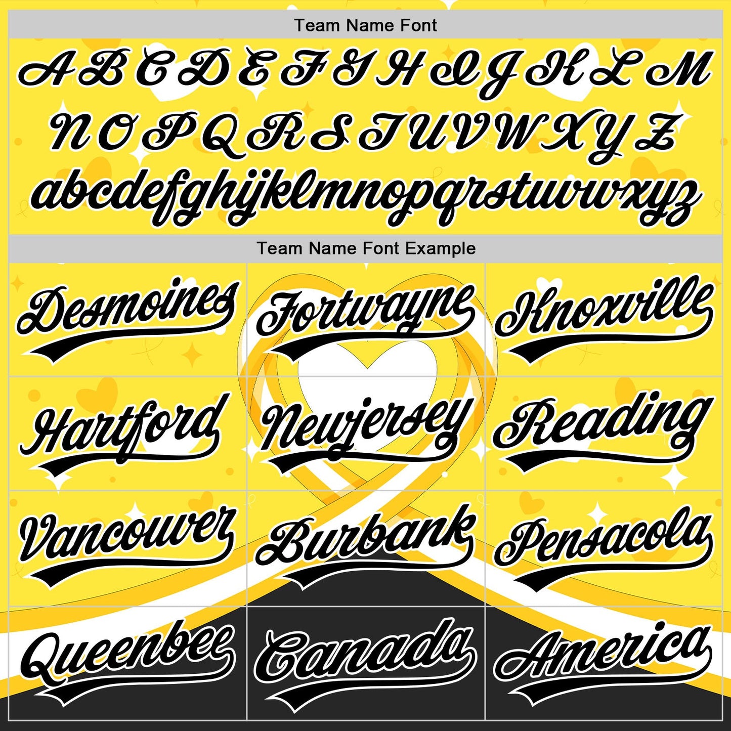 Custom Yellow Black-White 3D Bone Cancer Ribbon Authentic Baseball Jersey - Sky-Custom