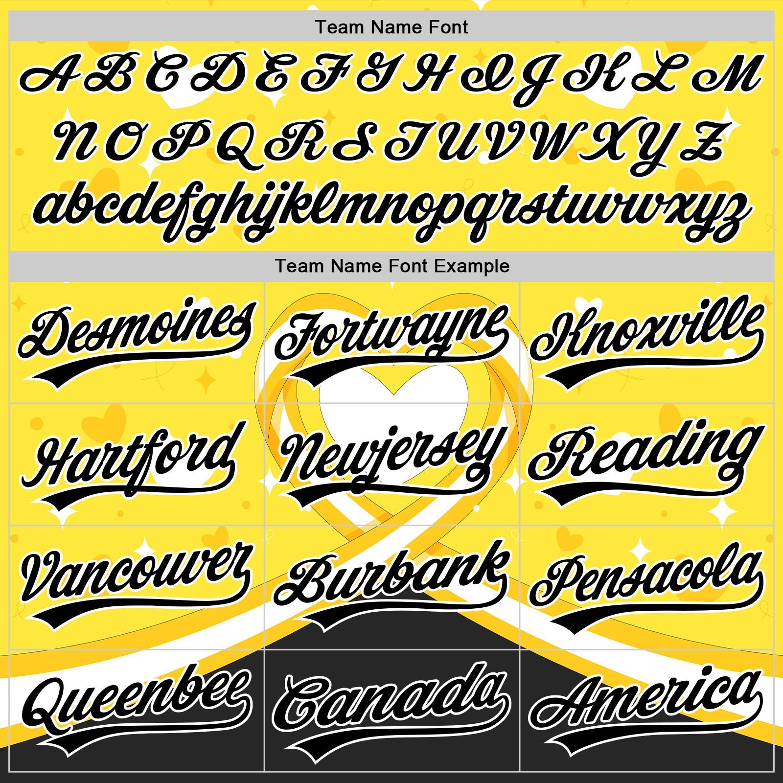 Custom Yellow Black-White 3D Bone Cancer Ribbon Authentic Baseball Jersey - Sky-Custom