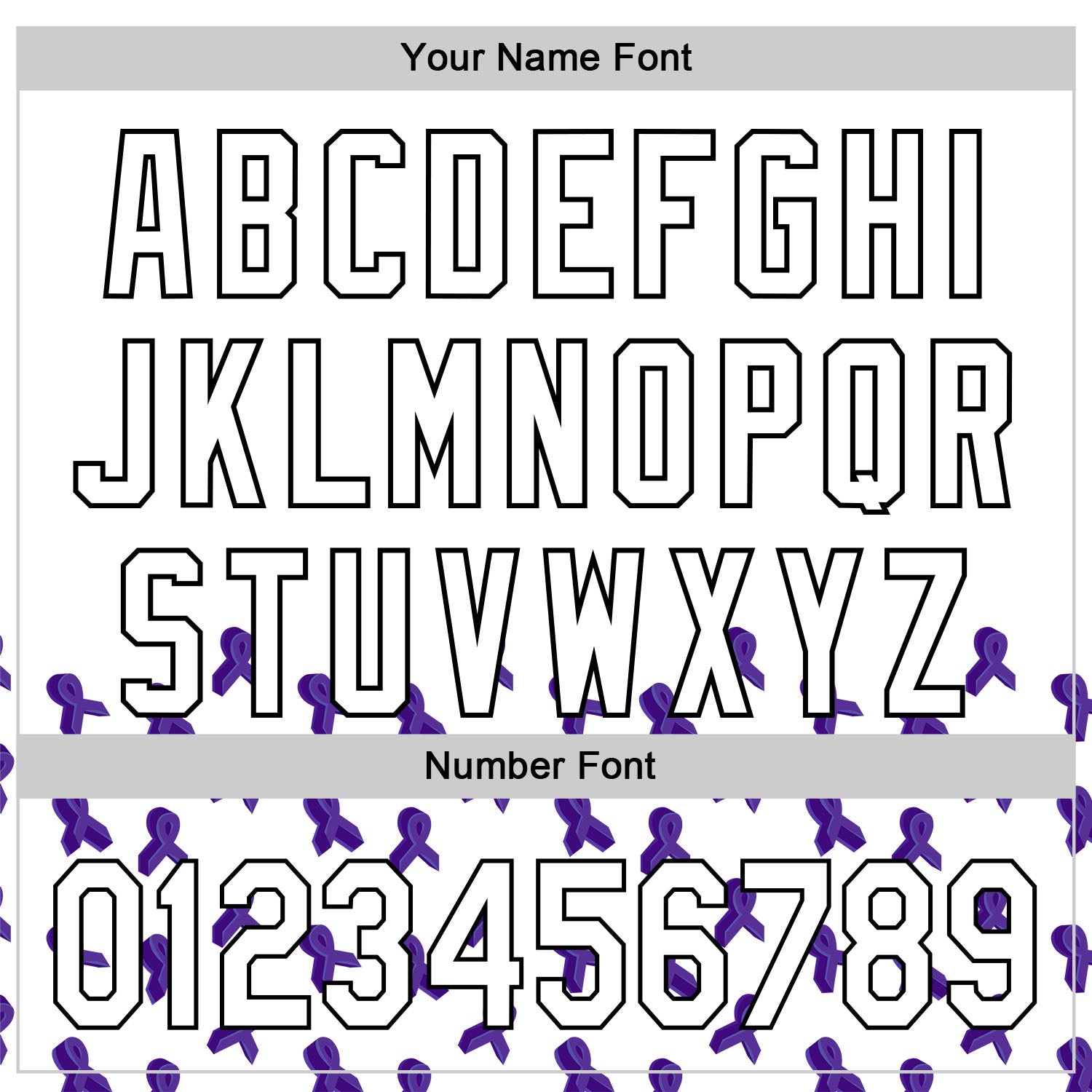 Custom White Purple-Black 3D Gynecological Cancer Ribbon Authentic Baseball Jersey - Sky-Custom