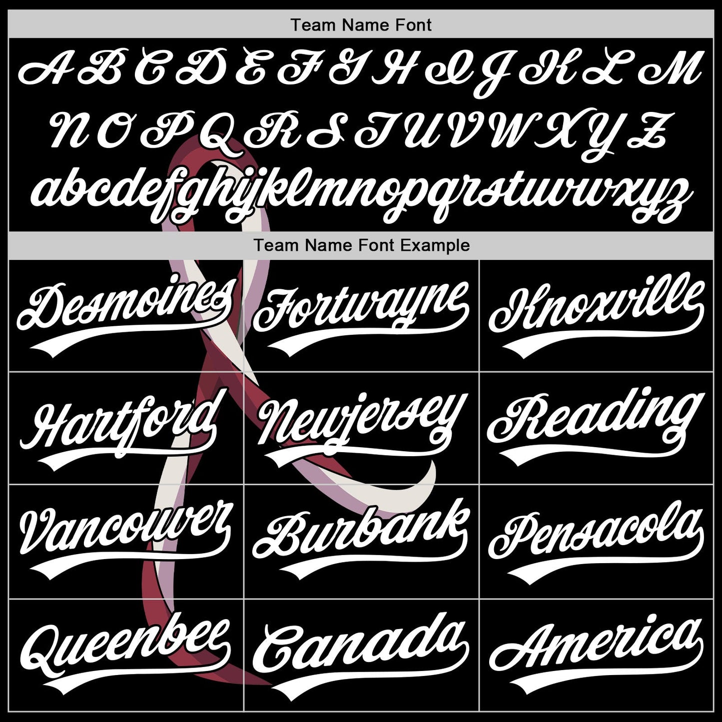 Custom Black White-Burgund 3D Head And Neck Cancer Ribbon Authentic Baseball Jersey - Sky-Custom