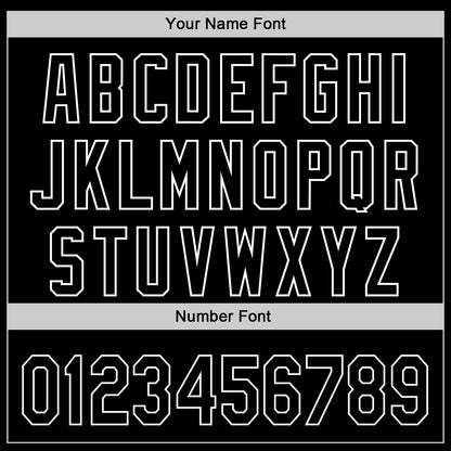 Custom Black White-Yellow 3D Childhood Cancer Gold Ribbon Authentic Baseball Jersey - Sky-Custom
