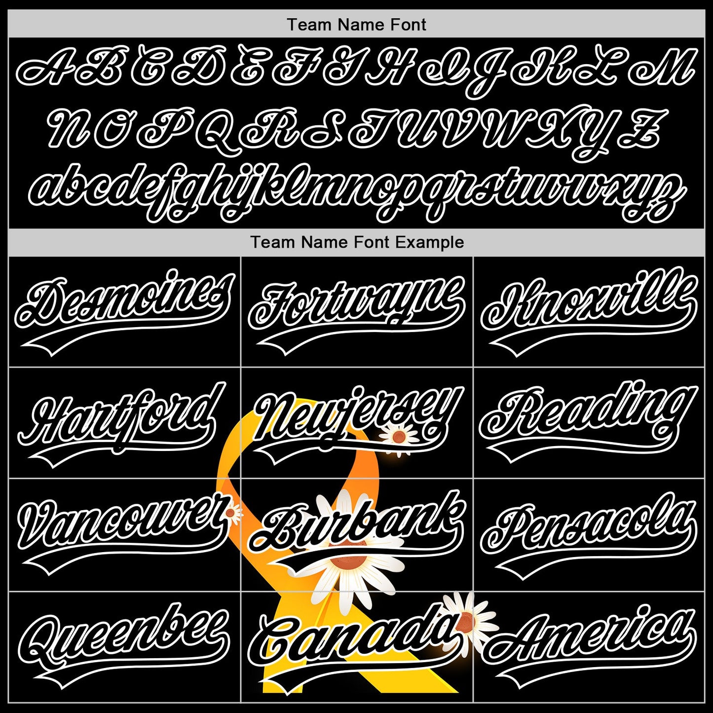 Custom Black Yellow-White 3D Childhood Cancer Gold Ribbon Authentic Baseball Jersey - Sky-Custom