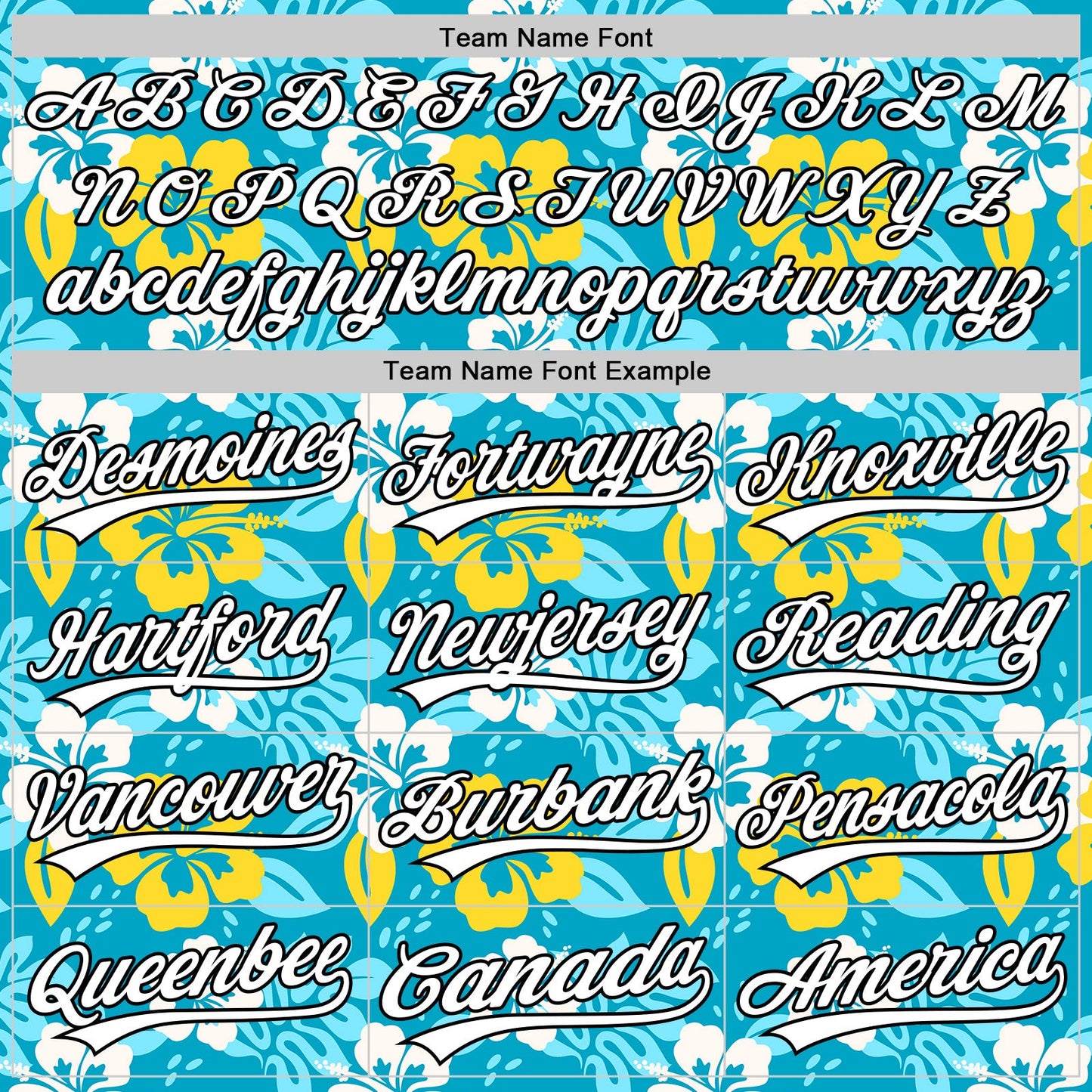Custom Lakes Blue White-Black 3D Tropical Hawaii Jungle Leaves And Flower Authentic Baseball Jersey - Sky-Custom