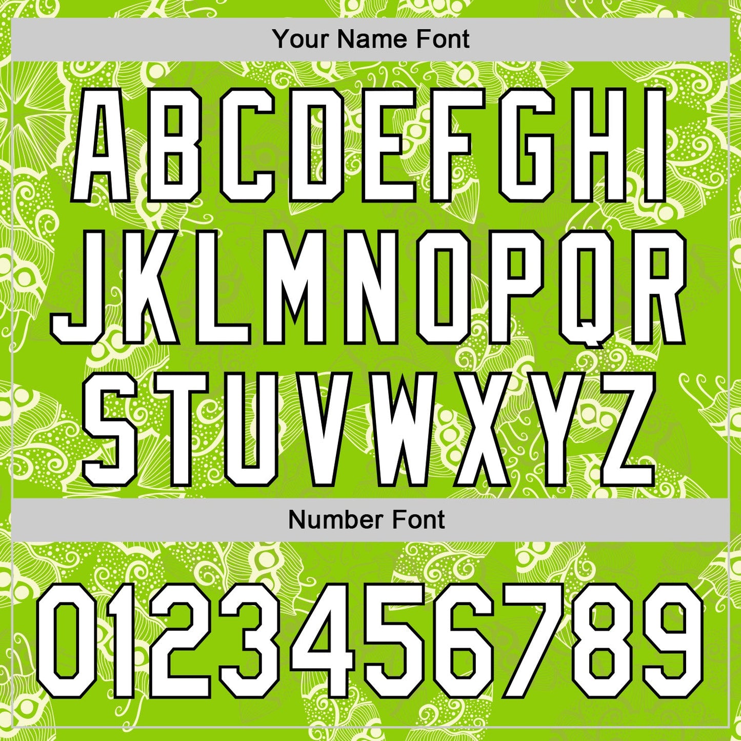 Custom Neon Green White-Black 3D Tropical Hawaii Jungle Plant Authentic Baseball Jersey - Sky-Custom