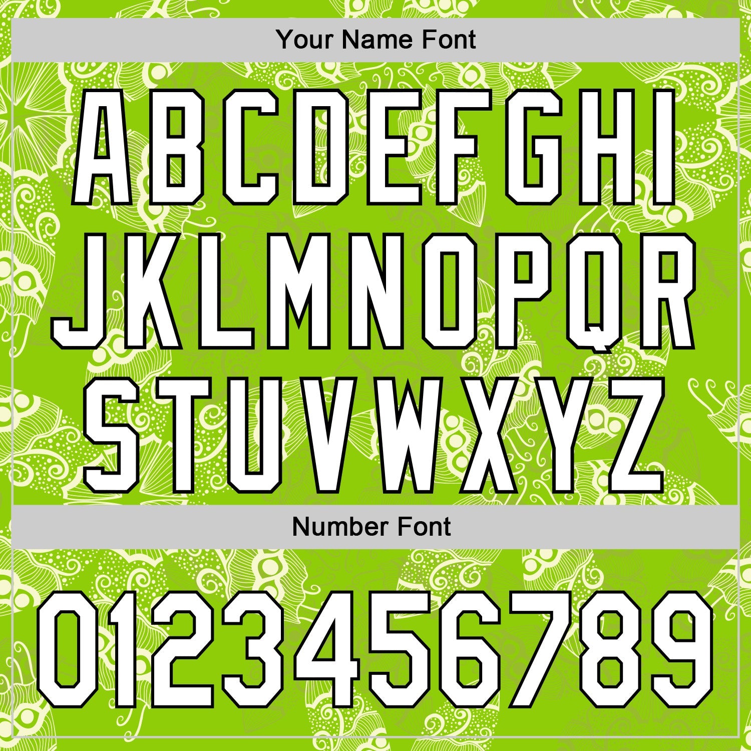 Custom Neon Green White-Black 3D Tropical Hawaii Jungle Plant Authentic Baseball Jersey - Sky-Custom