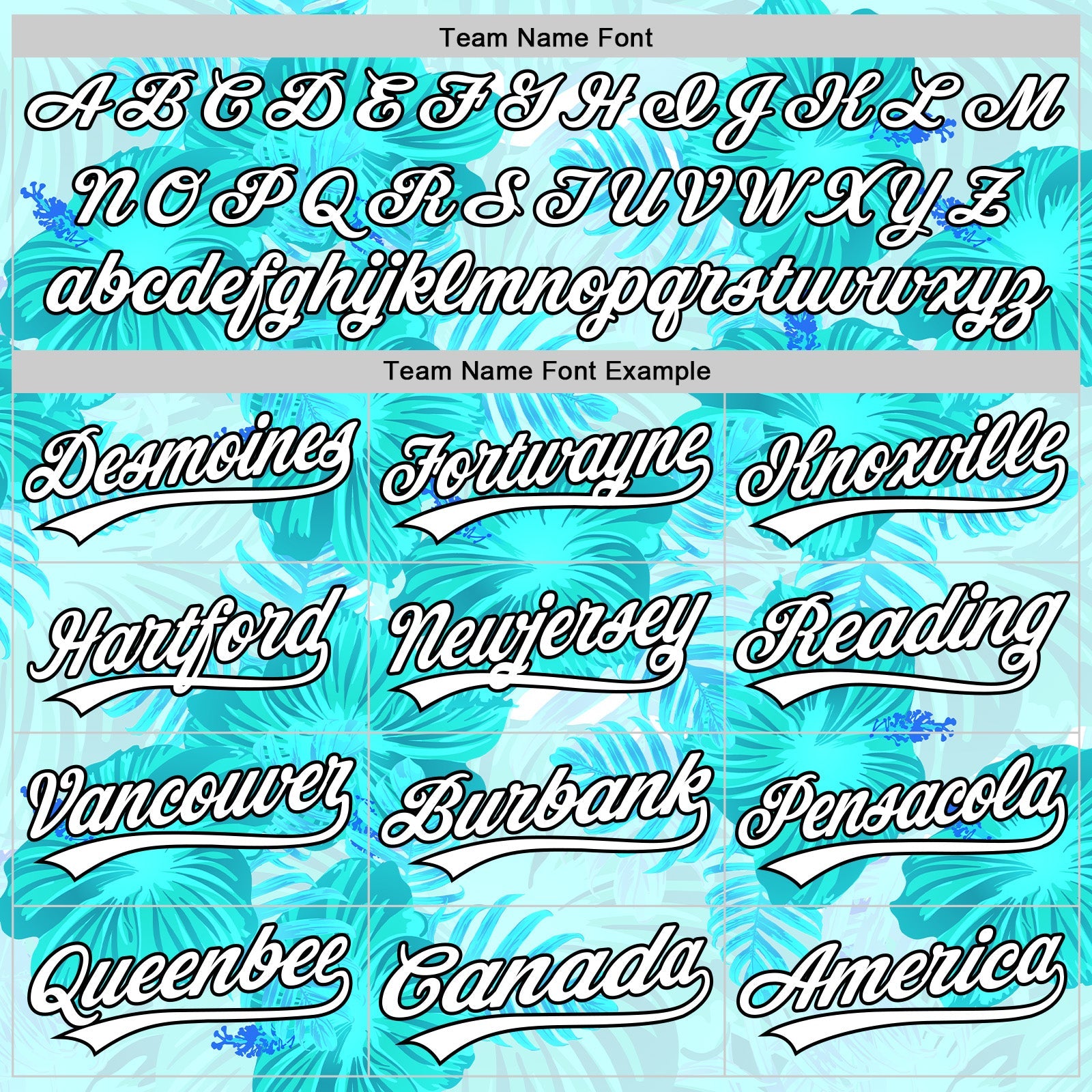 Custom Lakes Blue White-Black 3D Tropical Hawaii Jungle Leaves And Flower Authentic Baseball Jersey - Sky-Custom