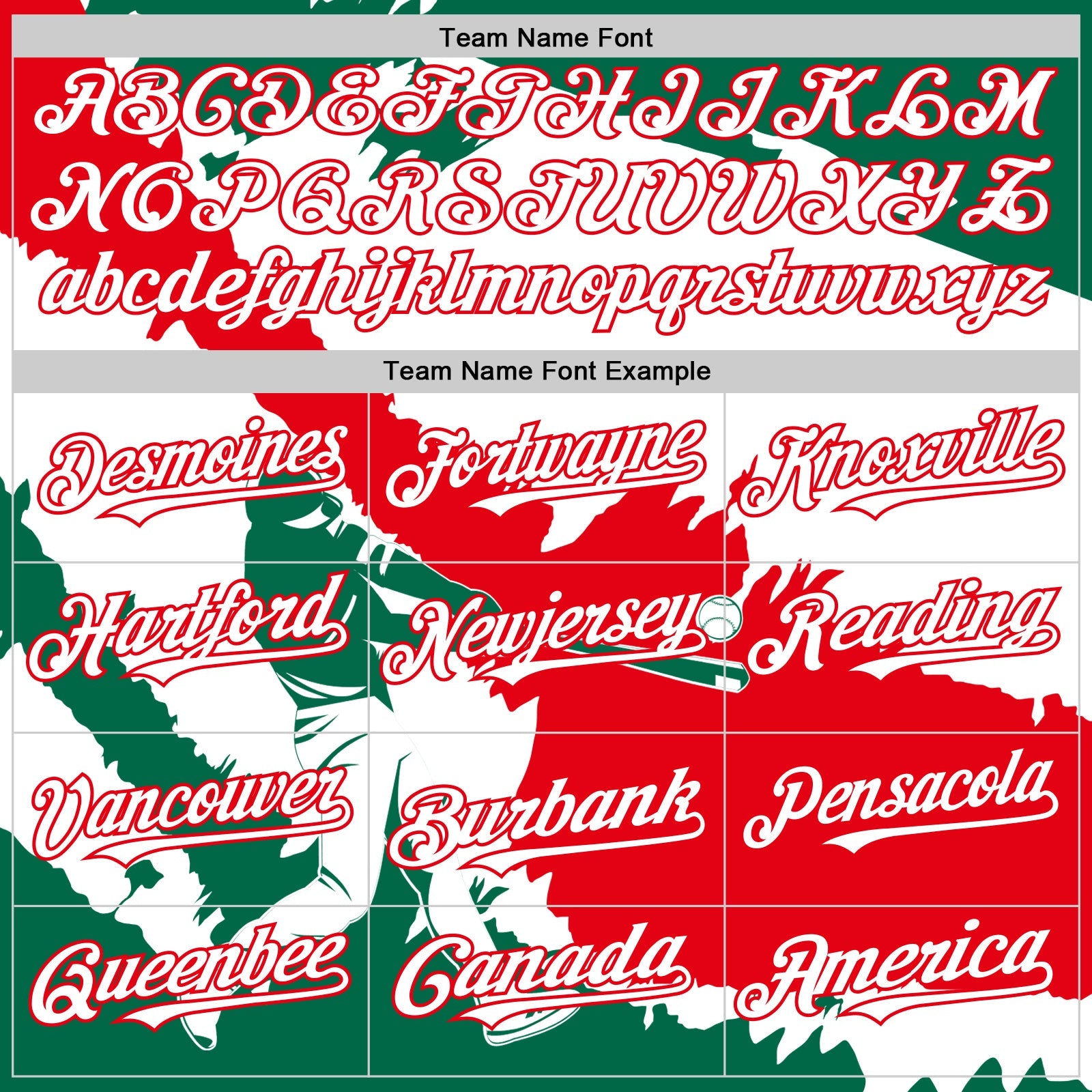 Custom Kelly Green White-Fire Red 3D Mexico Mexican Flag Authentic Baseball Jersey - Sky-Custom