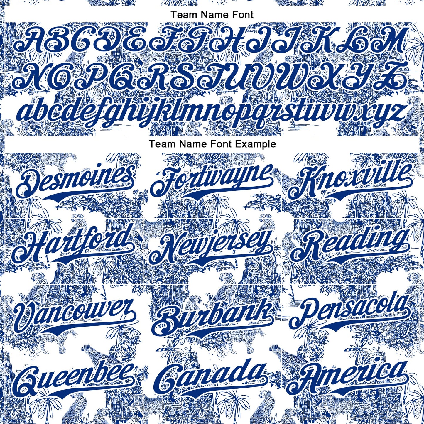 Custom White Royal 3D Hawaii Tropical Jungle Leopard Authentic Baseball Jersey - Sky-Custom