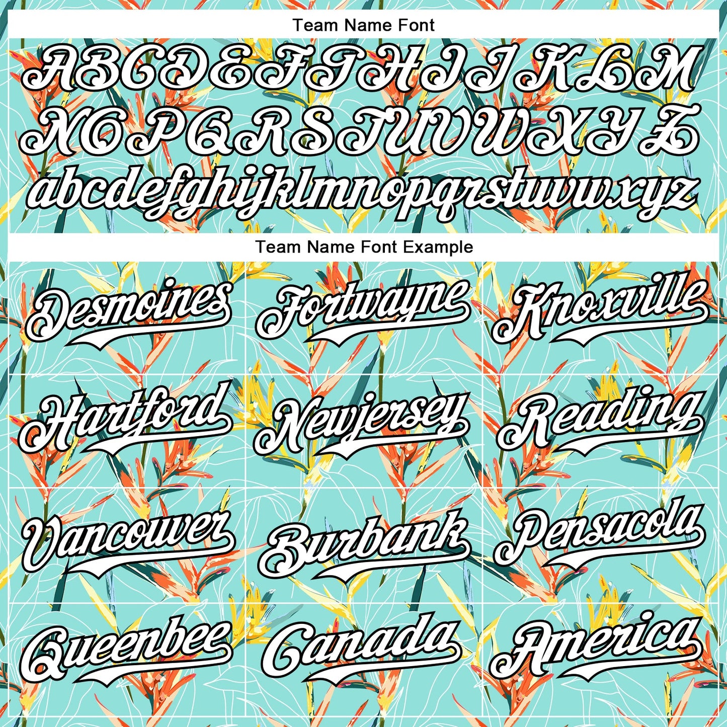 Custom Ice Blue White-Black 3D Hawaii Tropical Leaves Authentic Baseball Jersey - Sky-Custom