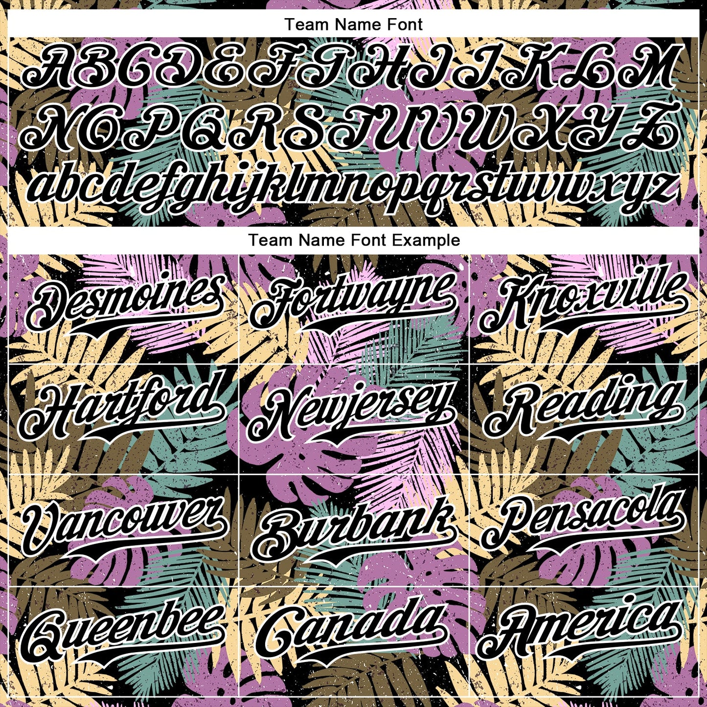 Custom Black White 3D Hawaii Tropical Palm Leaves Authentic Baseball Jersey - Sky-Custom