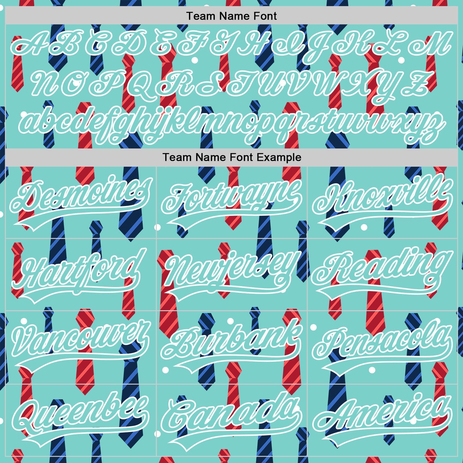 Custom Ice Blue White 3D Pattern Design Father's Day Tie Authentic Baseball Jersey - Sky-Custom