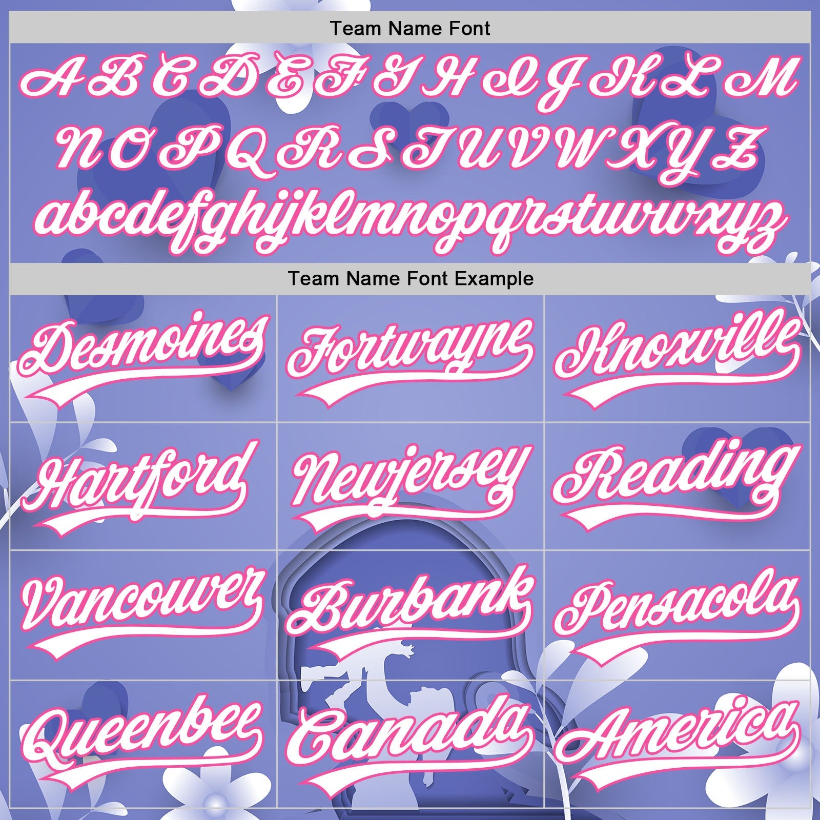 Custom Light Purple White-Pink 3D Pattern Design Mother's Day Family Love Authentic Baseball Jersey - Sky-Custom