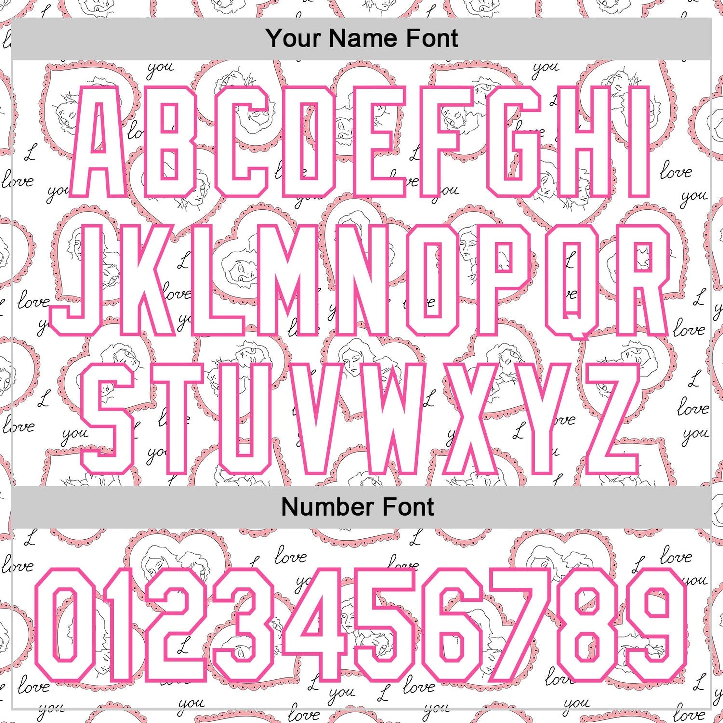 Custom White Pink 3D Pattern Design Mother's Day Love Authentic Baseball Jersey - Sky-Custom