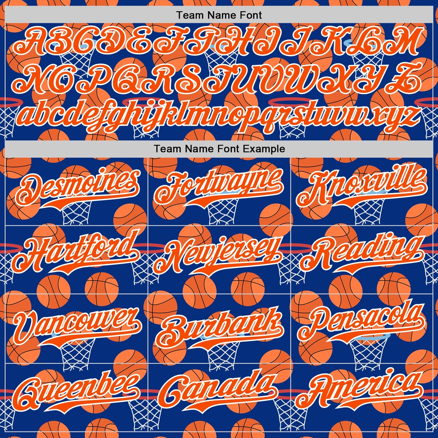 Custom Royal Orange-White Comic Doodle Ballgame 3D Pattern Design Authentic Baseball Jersey - Sky-Custom