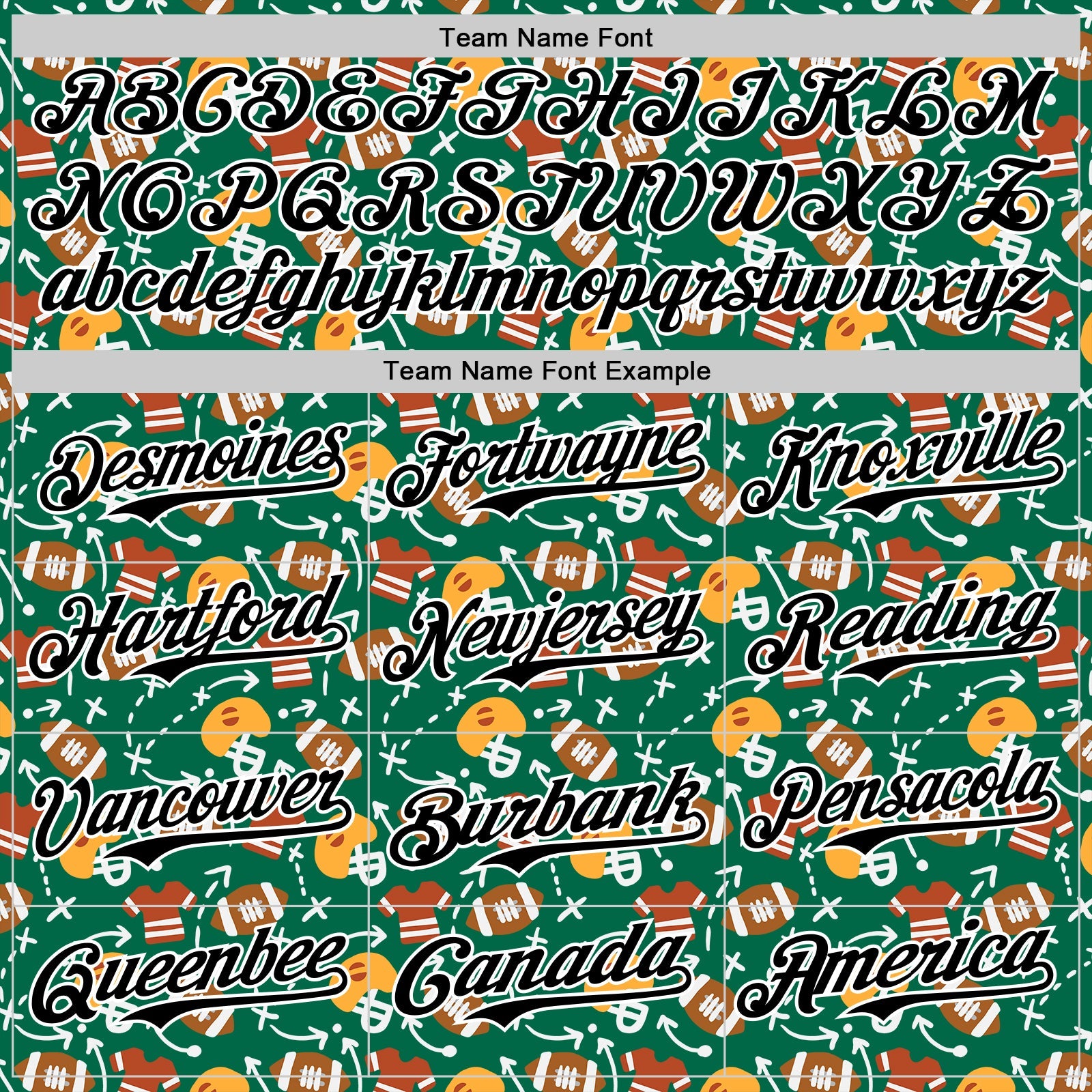 Custom Kelly Green Black-White Comic Doodle Ballgame 3D Pattern Design Authentic Baseball Jersey - Sky-Custom