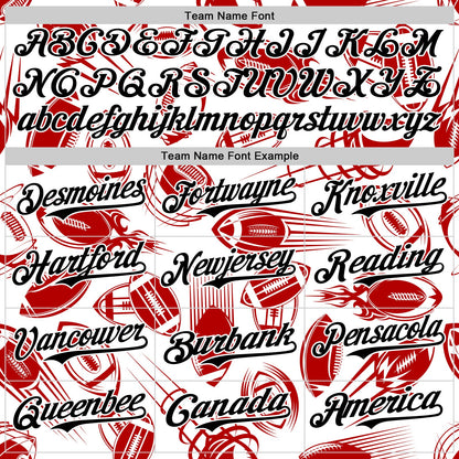 Custom White Black Comic Doodle Ballgame 3D Pattern Design Authentic Baseball Jersey - Sky-Custom