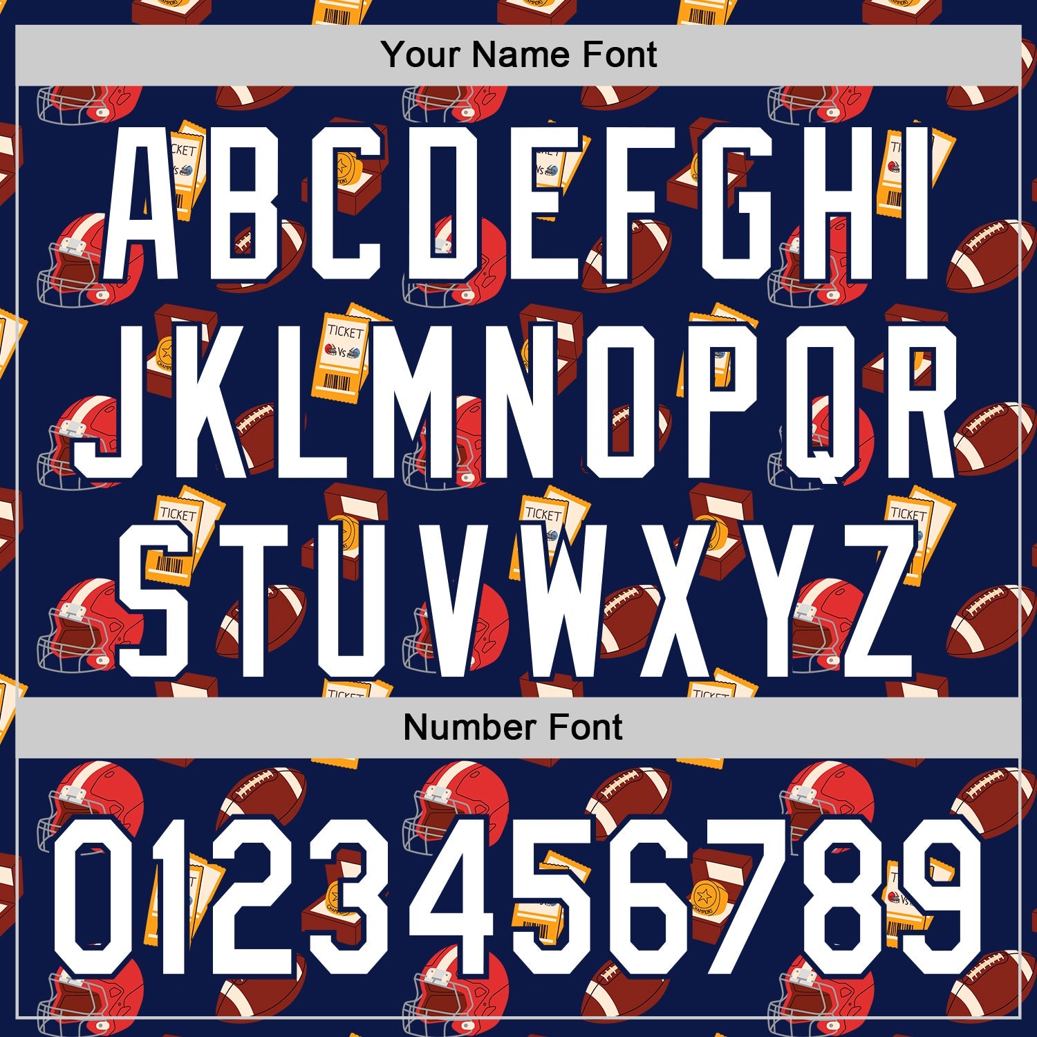 Custom Navy White Comic Doodle Ballgame 3D Pattern Design Authentic Baseball Jersey - Sky-Custom